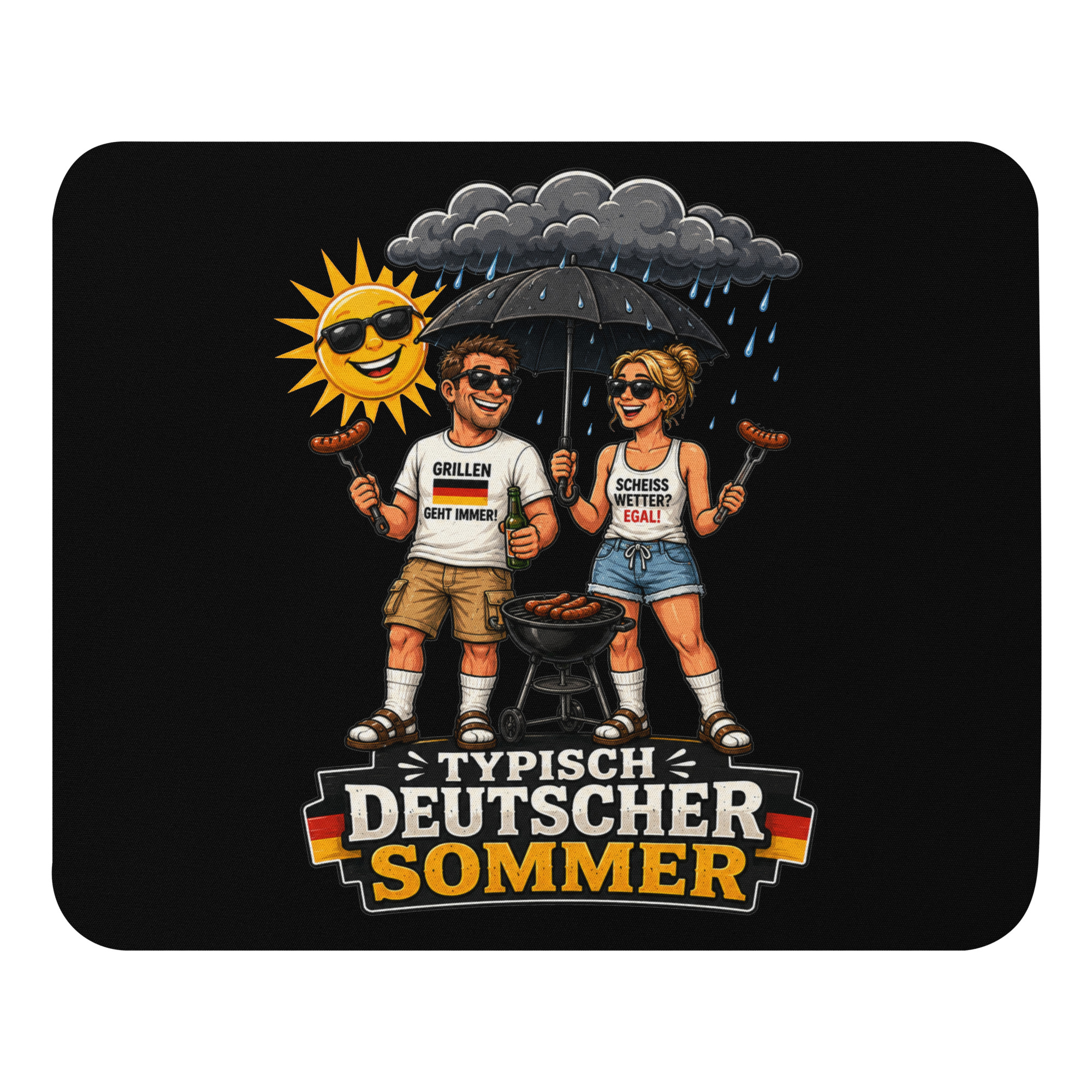 Typisch Deutscher Sommer Mauspad – Home & Living – Klamottn™ Typisch Deutscher Sommer Mauspad – Home & Living – Klamottn™