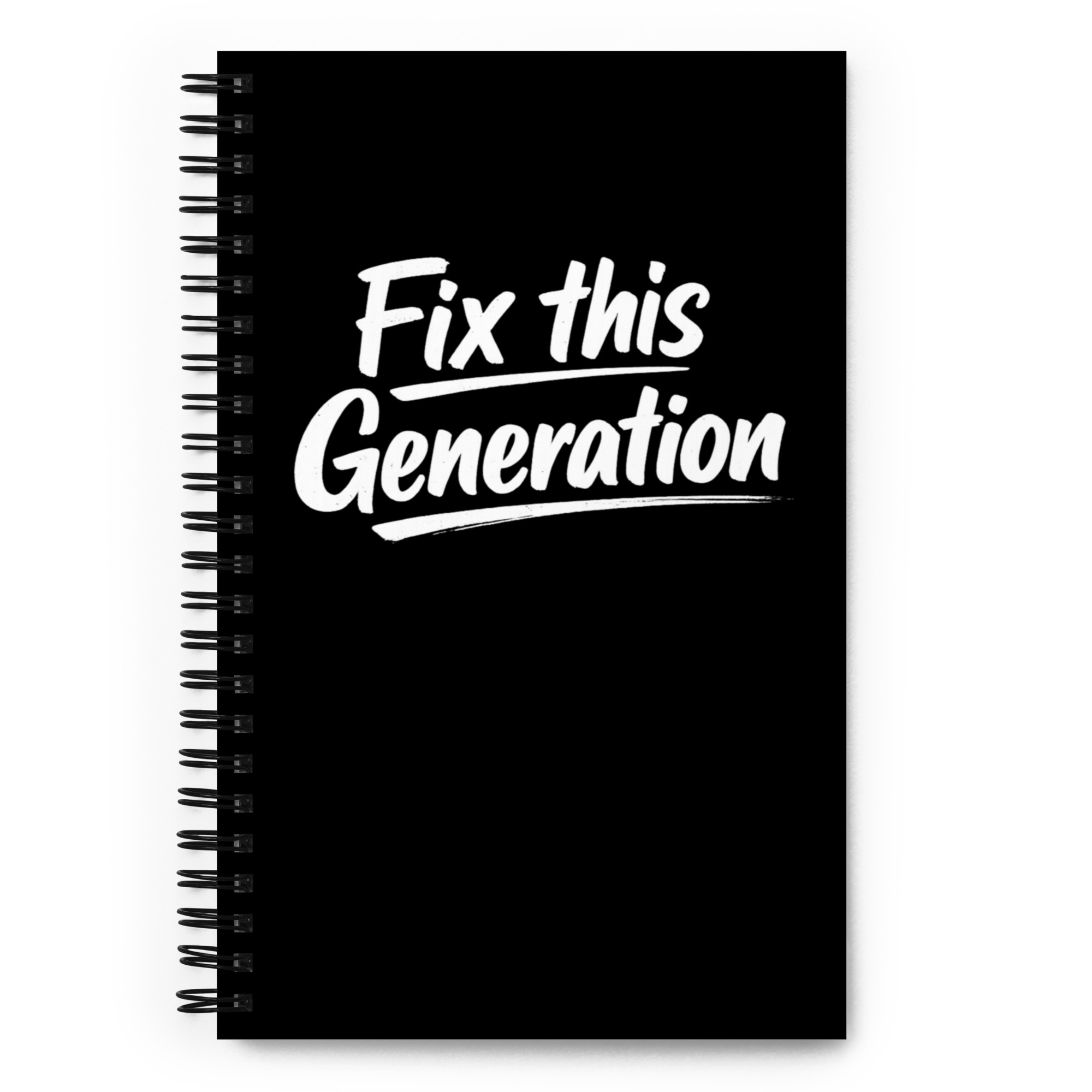 Fix This Generation Notizbuch – Accessoires – Klamottn™ Fix This Generation Notizbuch – Accessoires – Klamottn™