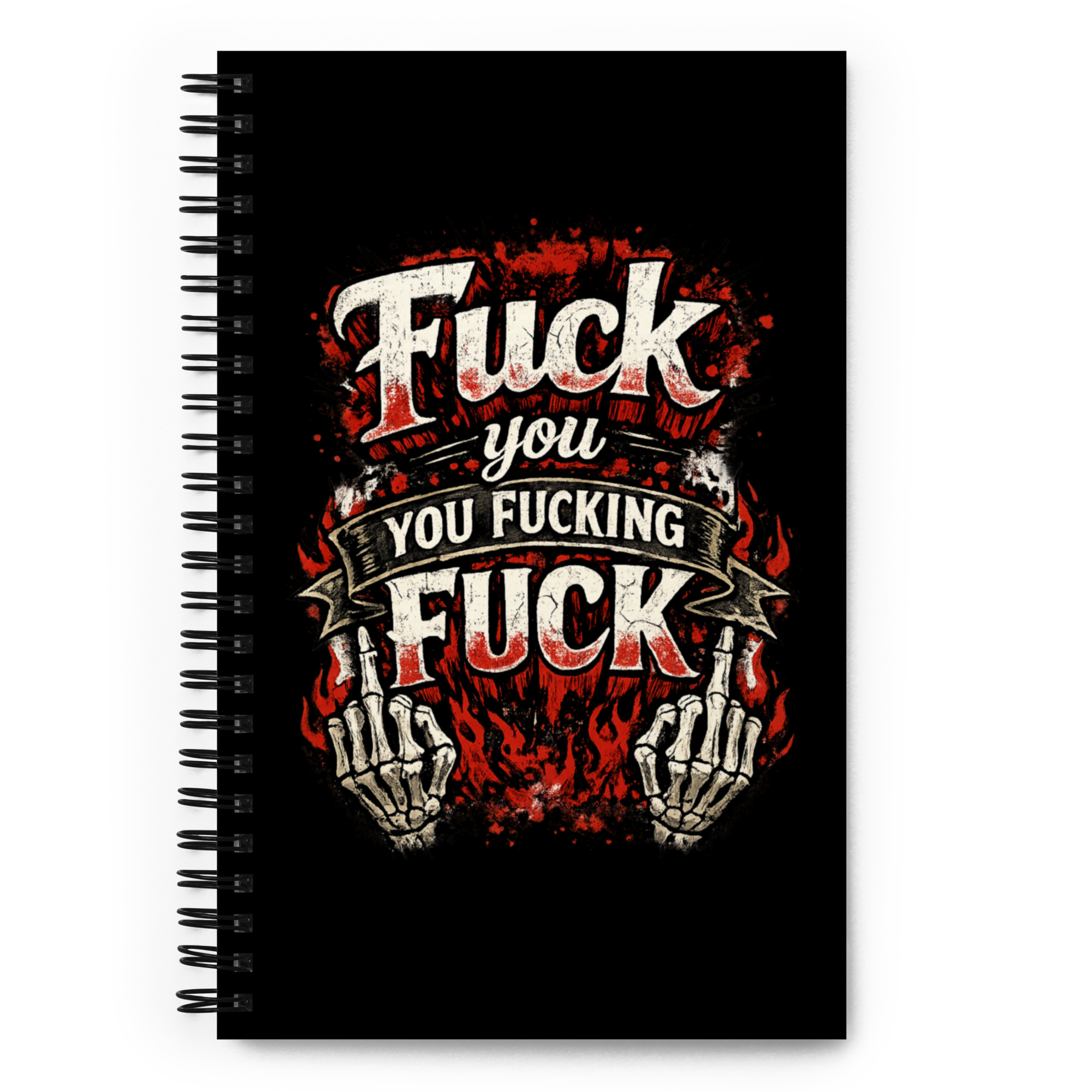 Fuck you you fucking fuck Notizbuch – Accessoires – Klamottn™ Fuck you you fucking fuck Notizbuch – Accessoires – Klamottn™