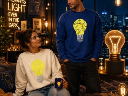 There's Always Light Even In The Dark Unisex-Premium-Pullover – Sweatshirts – Klamottn™ There's Always Light Even In The Dark Unisex-Premium-Pullover – Sweatshirts – Klamottn™