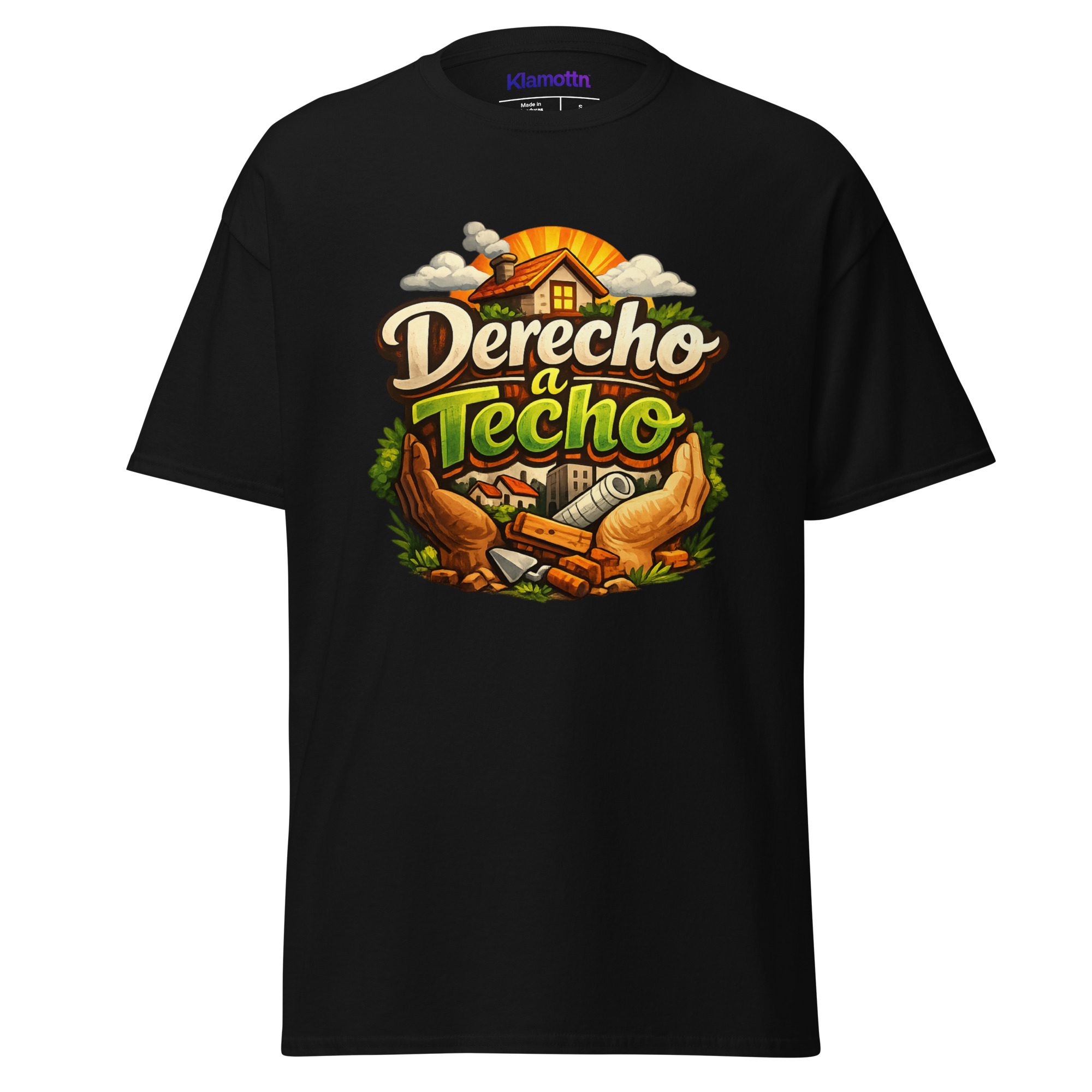 Derecho a Techo Unisex T-Shirt – T-Shirts – Klamottn™ Derecho a Techo Unisex T-Shirt – T-Shirts – Klamottn™