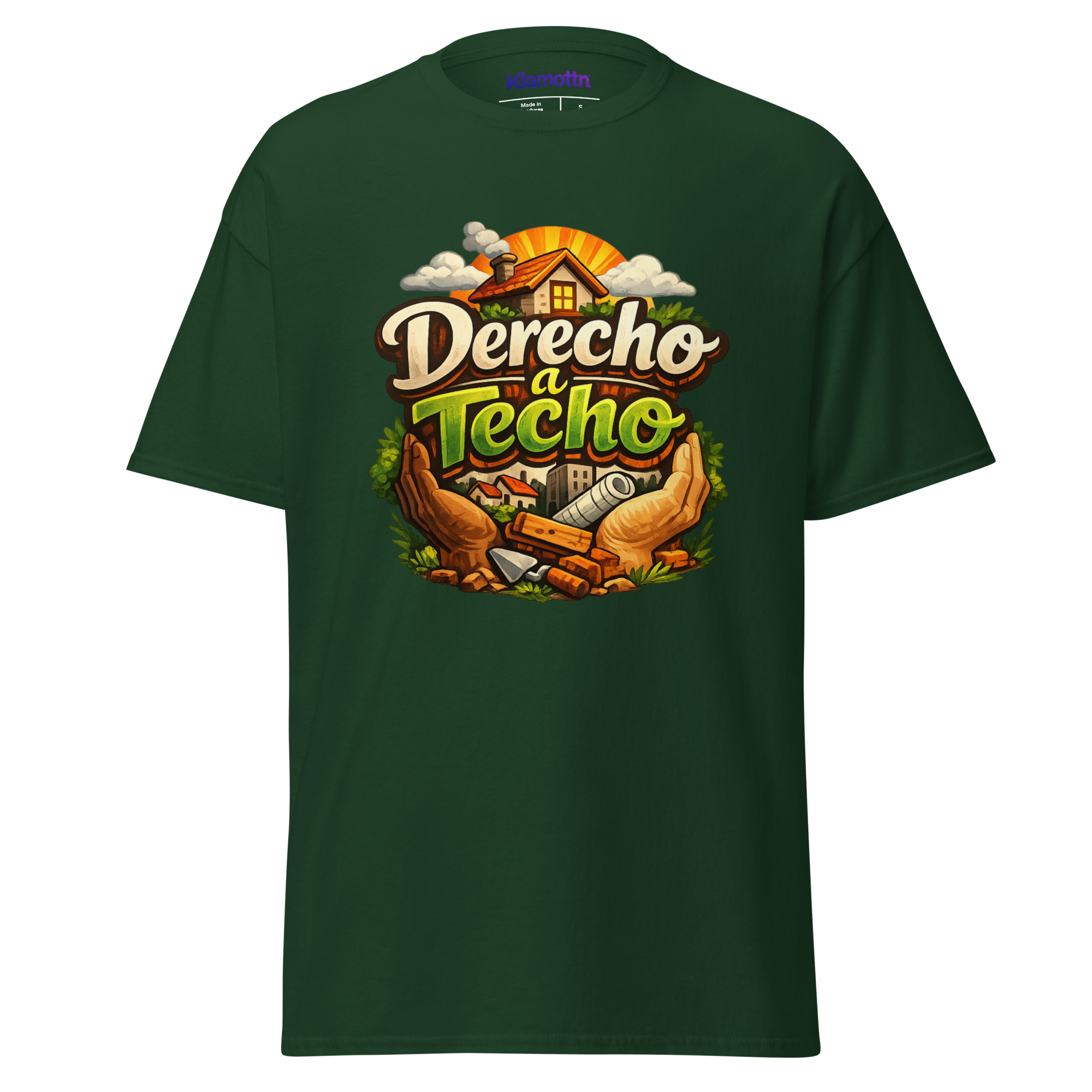 Derecho a Techo Unisex T-Shirt – T-Shirts – Klamottn™ Derecho a Techo Unisex T-Shirt – T-Shirts – Klamottn™