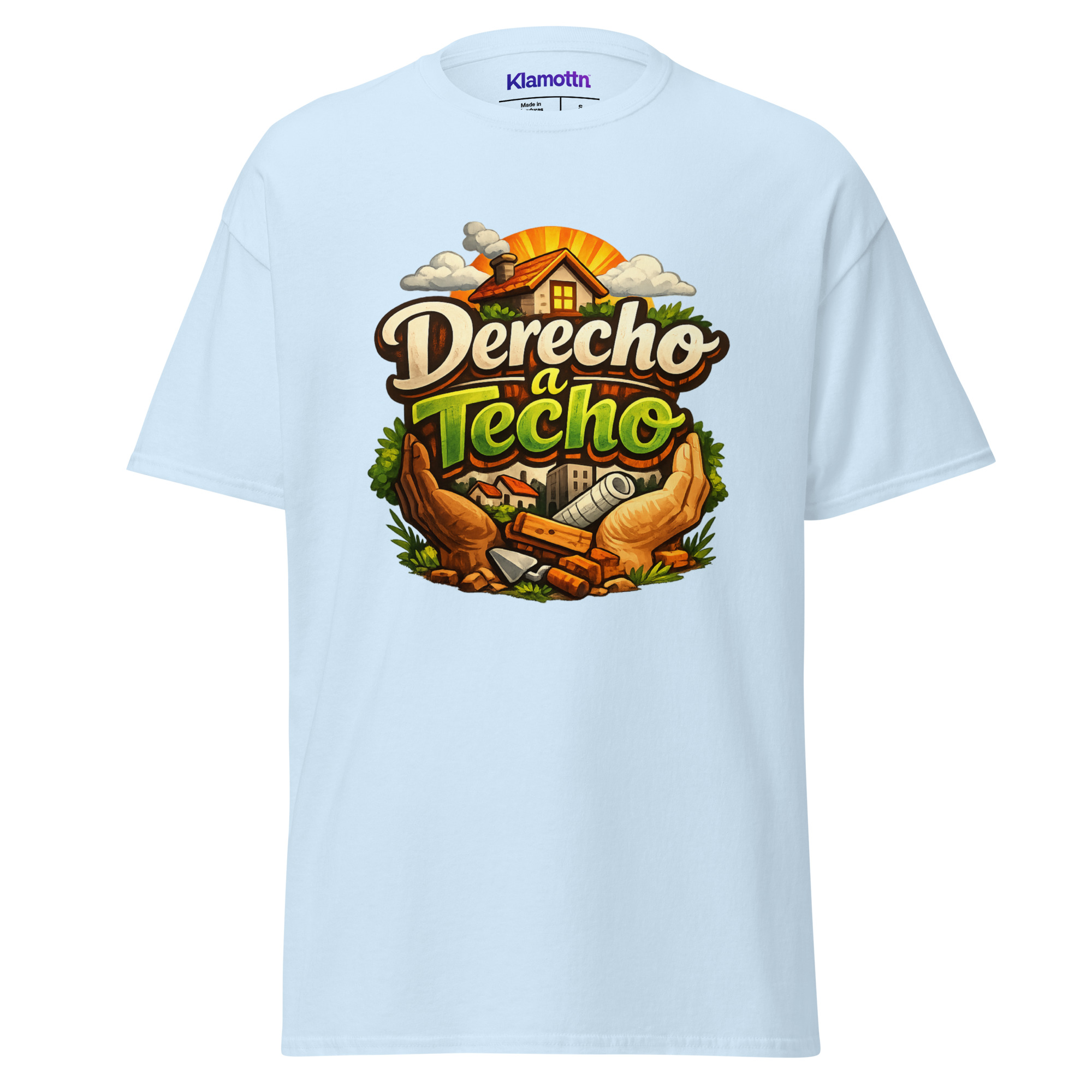 Derecho a Techo Unisex T-Shirt – T-Shirts – Klamottn™ Derecho a Techo Unisex T-Shirt – T-Shirts – Klamottn™