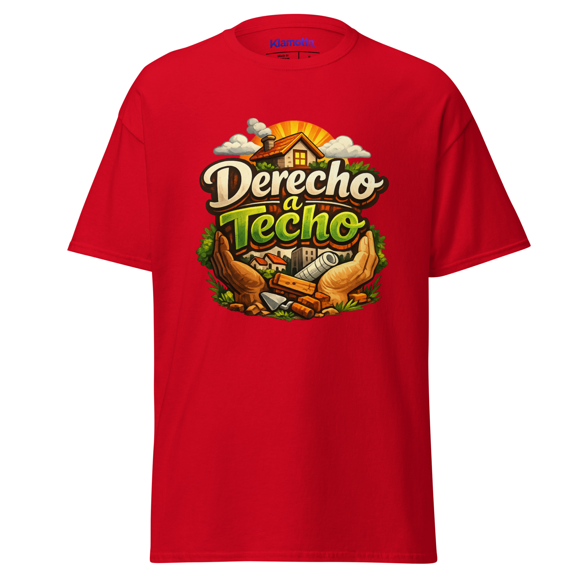 Derecho a Techo Unisex T-Shirt – T-Shirts – Klamottn™ Derecho a Techo Unisex T-Shirt – T-Shirts – Klamottn™