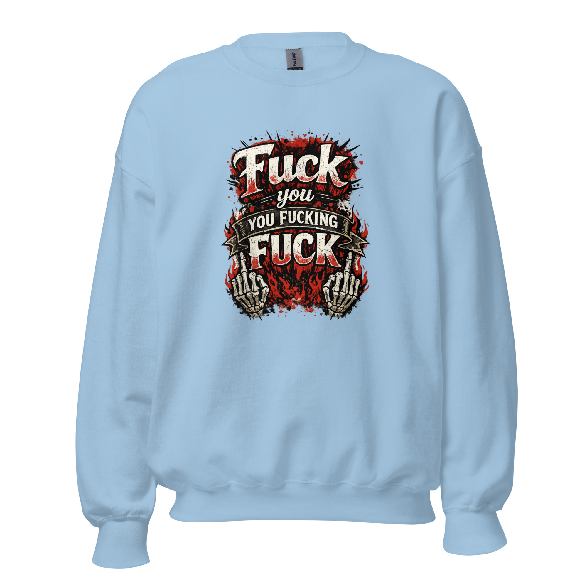 Fuck you you fucking fuck Unisex-Pullover – Sweatshirts – Klamottn™ Fuck you you fucking fuck Unisex-Pullover – Sweatshirts – Klamottn™