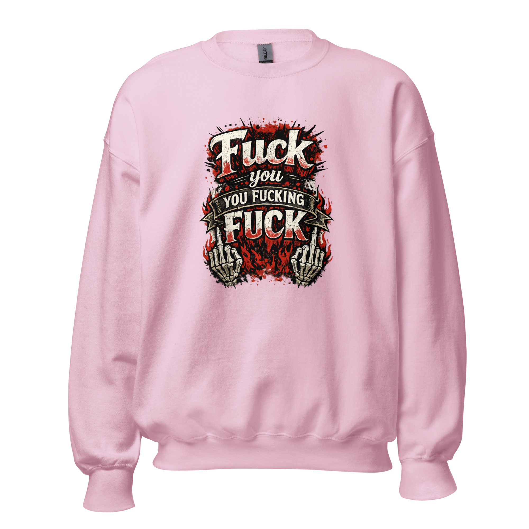 Fuck you you fucking fuck Unisex-Pullover – Sweatshirts – Klamottn™ Fuck you you fucking fuck Unisex-Pullover – Sweatshirts – Klamottn™