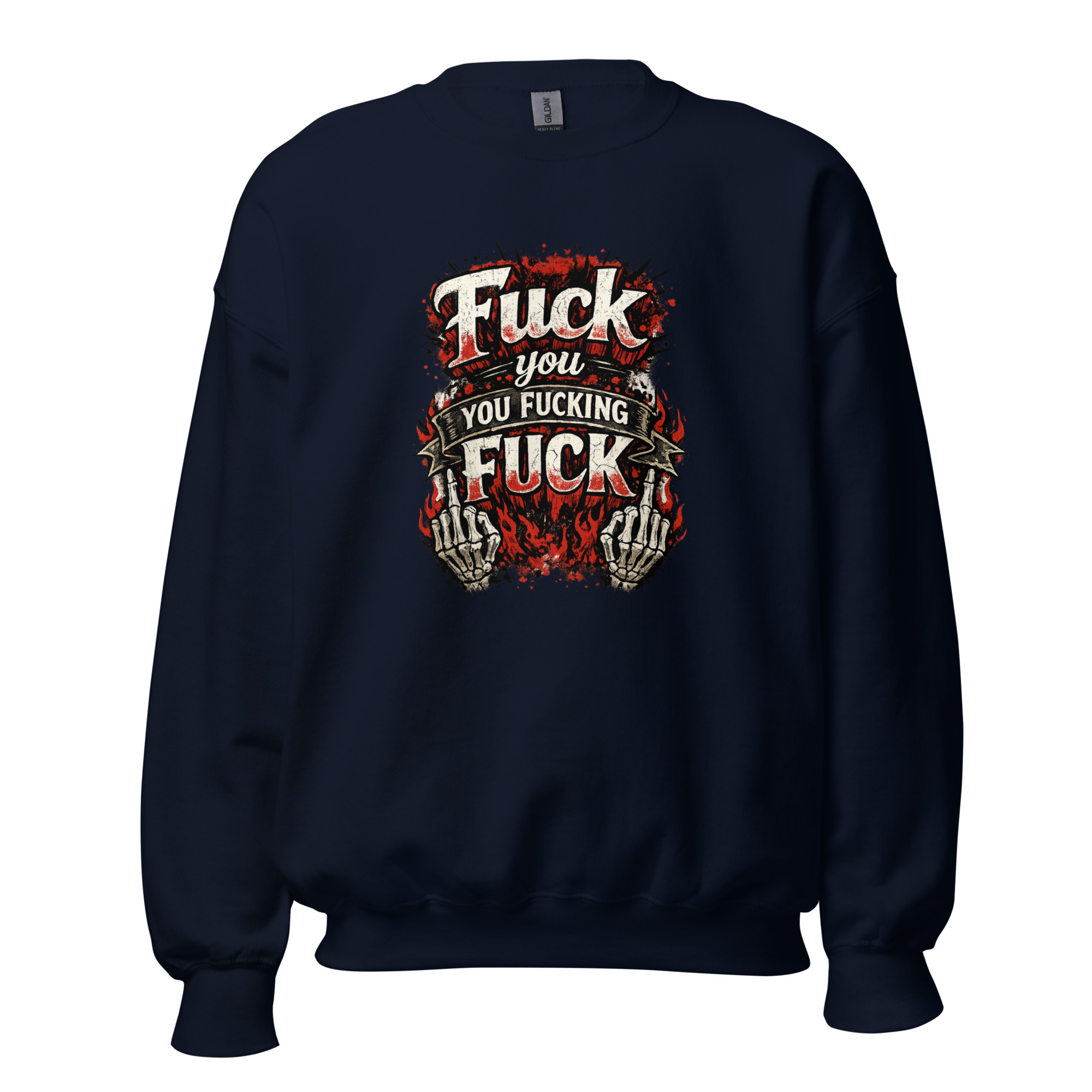 Fuck you you fucking fuck Unisex-Pullover – Sweatshirts – Klamottn™ Fuck you you fucking fuck Unisex-Pullover – Sweatshirts – Klamottn™