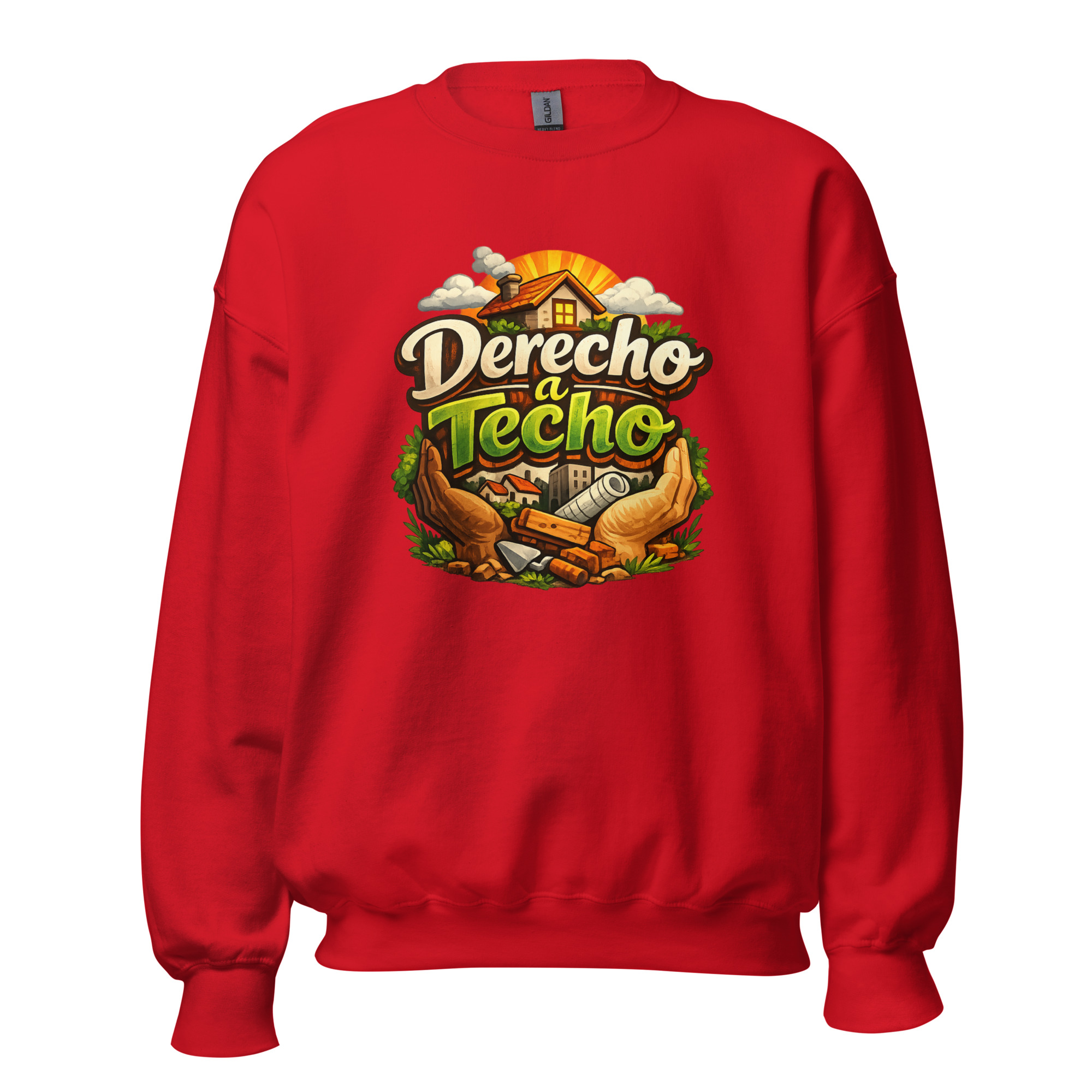 Derecho a Techo Unisex-Pullover – Sweatshirts – Klamottn™ Derecho a Techo Unisex-Pullover – Sweatshirts – Klamottn™