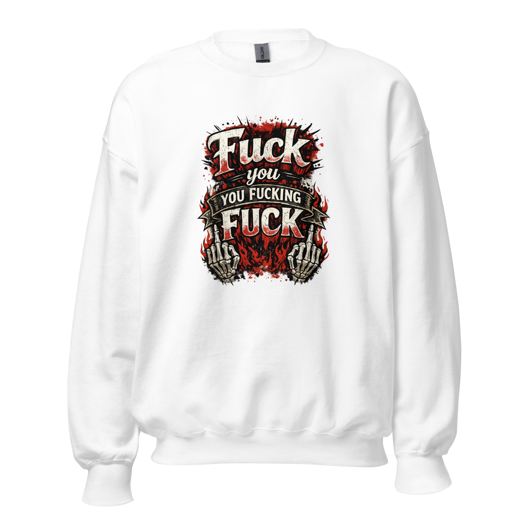 Fuck you you fucking fuck Unisex-Pullover – Sweatshirts – Klamottn™ Fuck you you fucking fuck Unisex-Pullover – Sweatshirts – Klamottn™