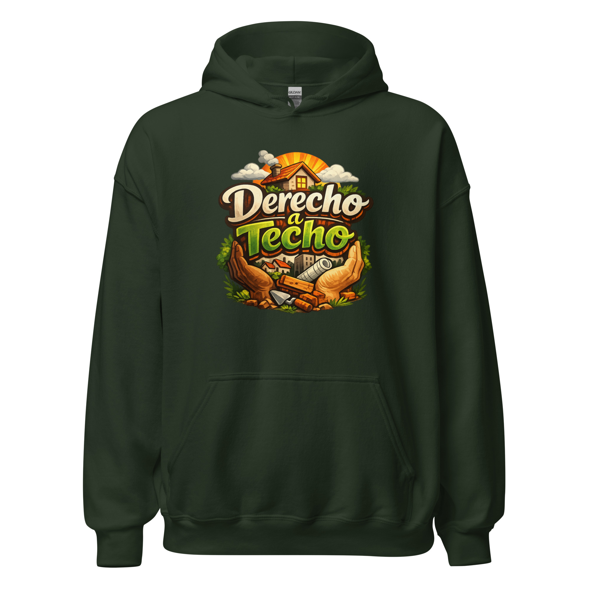 Derecho a Techo Unisex-Kapuzenpullover – Hoodies – Klamottn™ Derecho a Techo Unisex-Kapuzenpullover – Hoodies – Klamottn™