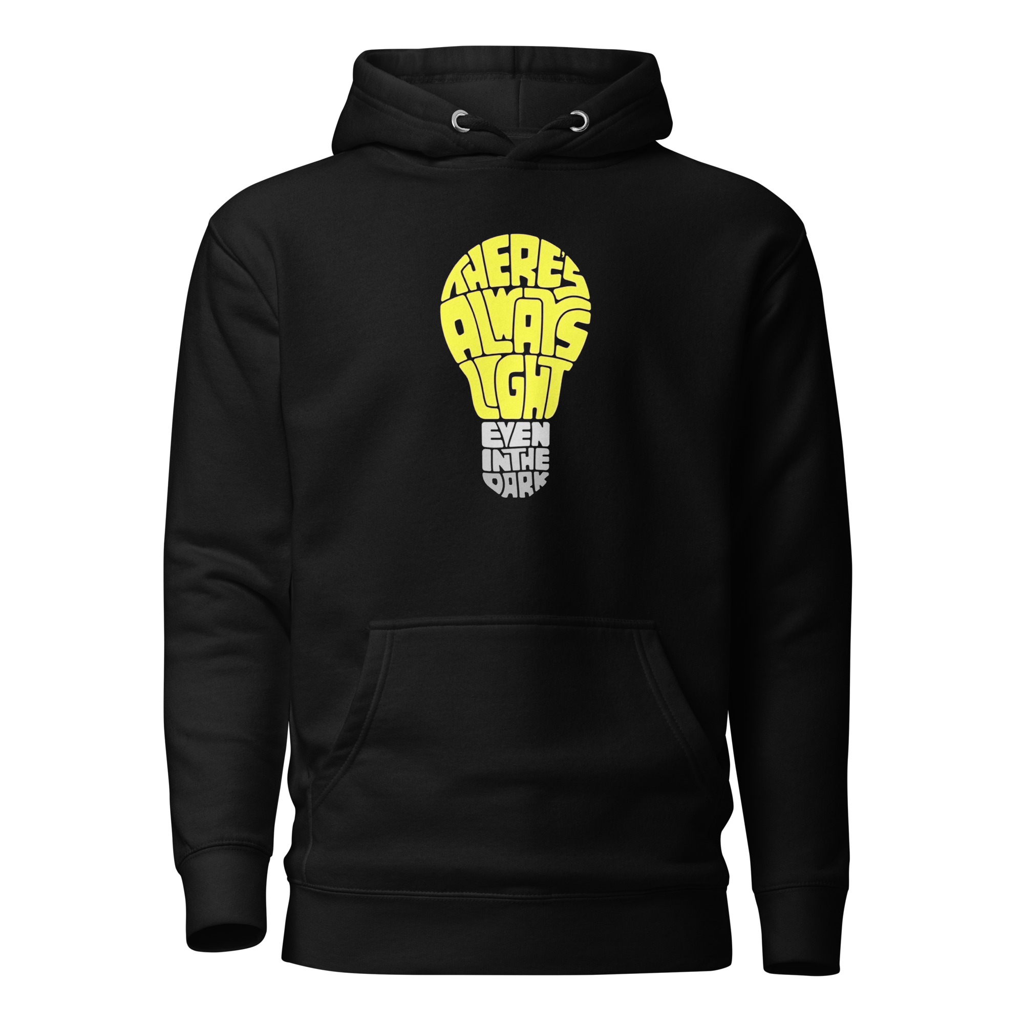 There's Always Light Even In The Dark Unisex-Kapuzenpullover – Hoodies – Klamottn™ There's Always Light Even In The Dark Unisex-Kapuzenpullover – Hoodies – Klamottn™