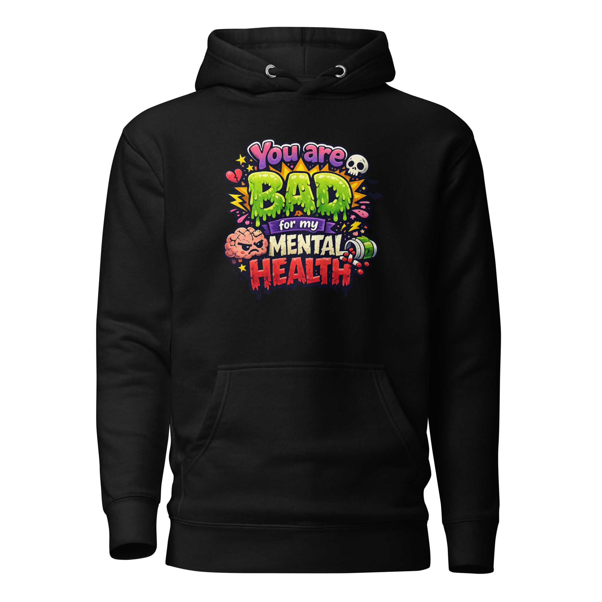 You are bad for my mental health Unisex-Kapuzenpullover – Hoodies – Klamottn™ You are bad for my mental health Unisex-Kapuzenpullover – Hoodies – Klamottn™