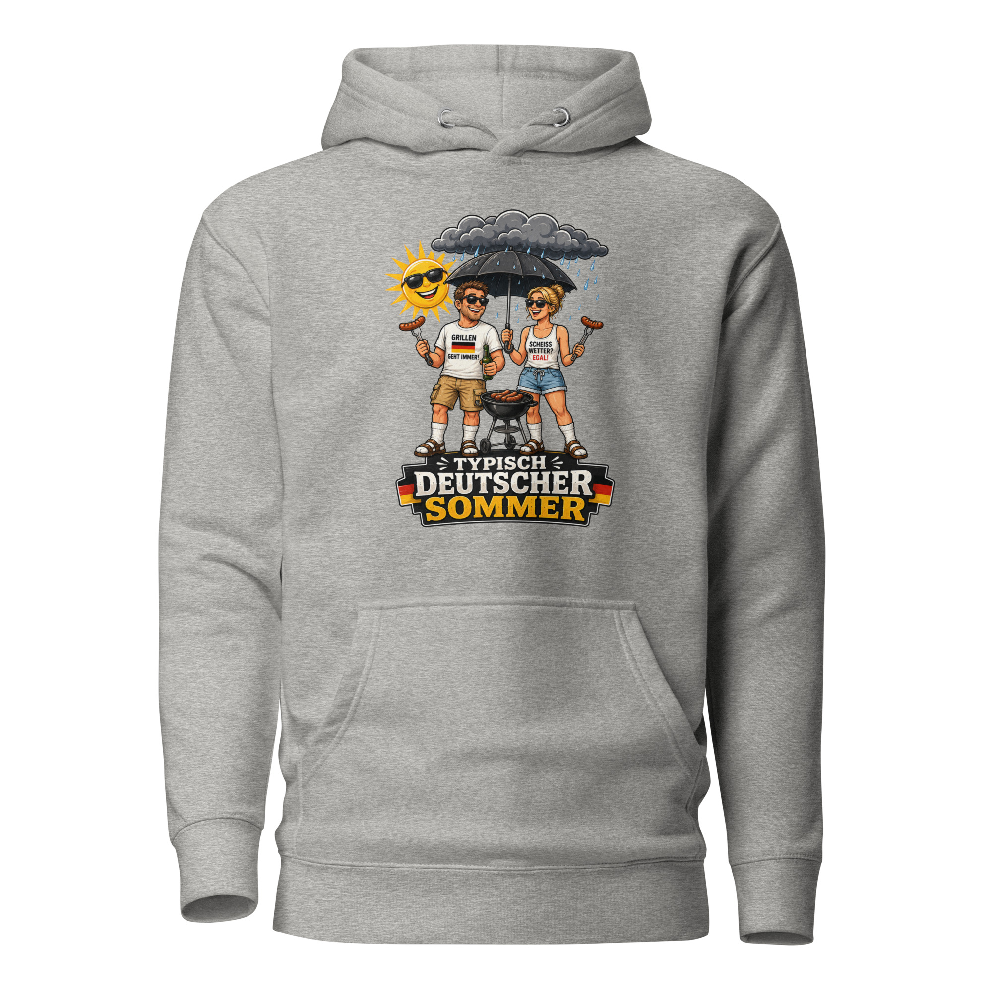 Typisch Deutscher Sommer Unisex-Kapuzenpullover – Hoodies – Klamottn™ Typisch Deutscher Sommer Unisex-Kapuzenpullover – Hoodies – Klamottn™