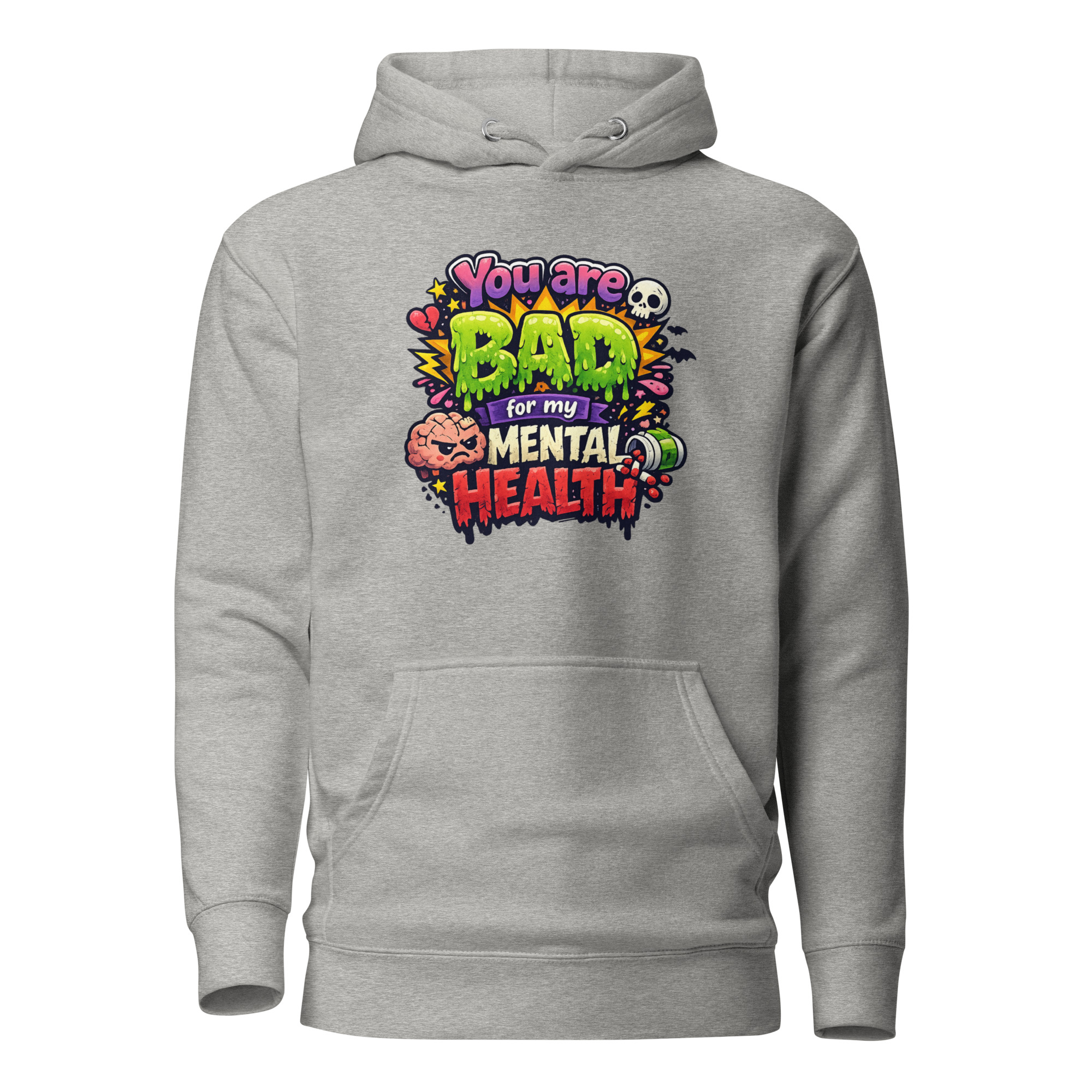 You are bad for my mental health Unisex-Kapuzenpullover – Hoodies – Klamottn™ You are bad for my mental health Unisex-Kapuzenpullover – Hoodies – Klamottn™