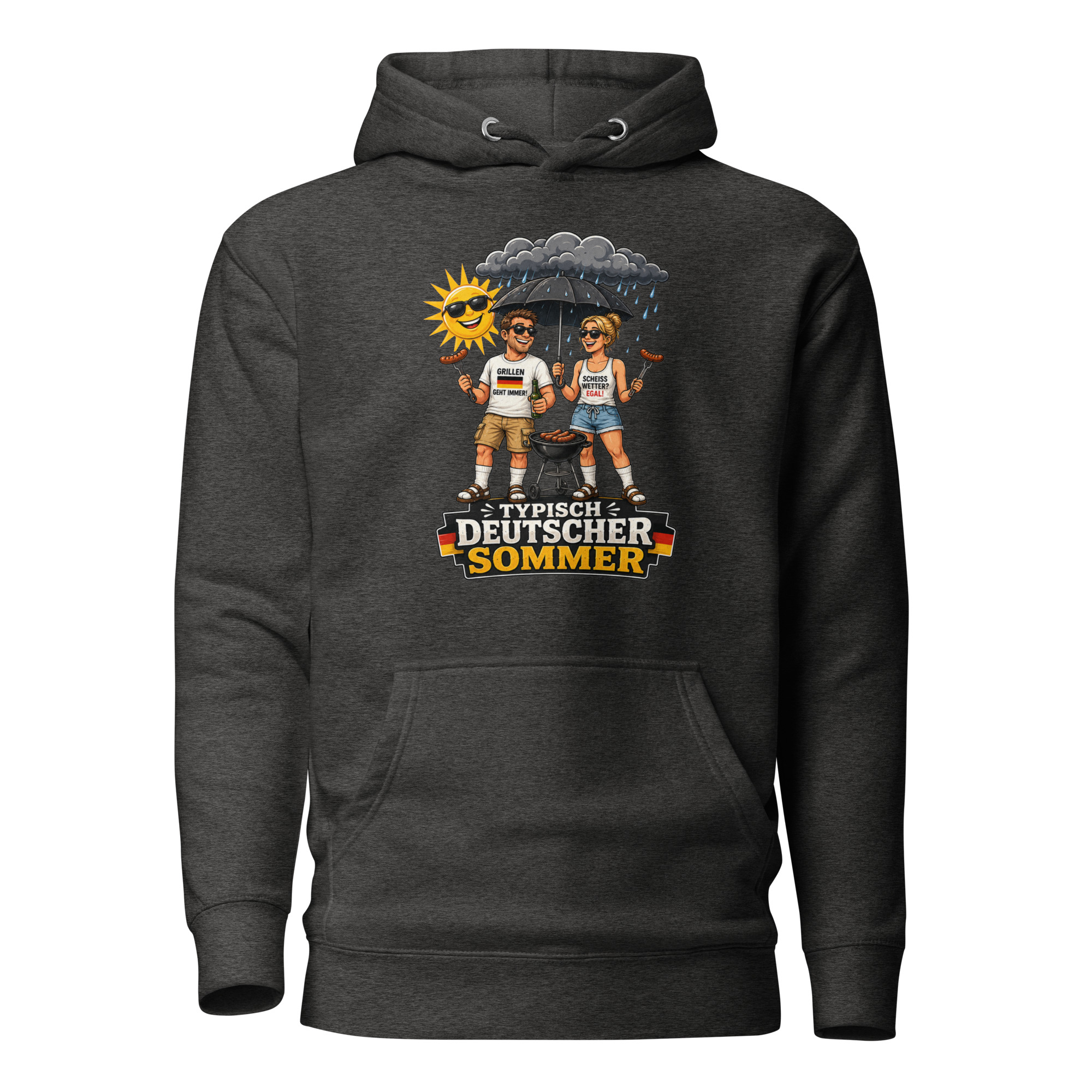 Typisch Deutscher Sommer Unisex-Kapuzenpullover – Hoodies – Klamottn™ Typisch Deutscher Sommer Unisex-Kapuzenpullover – Hoodies – Klamottn™