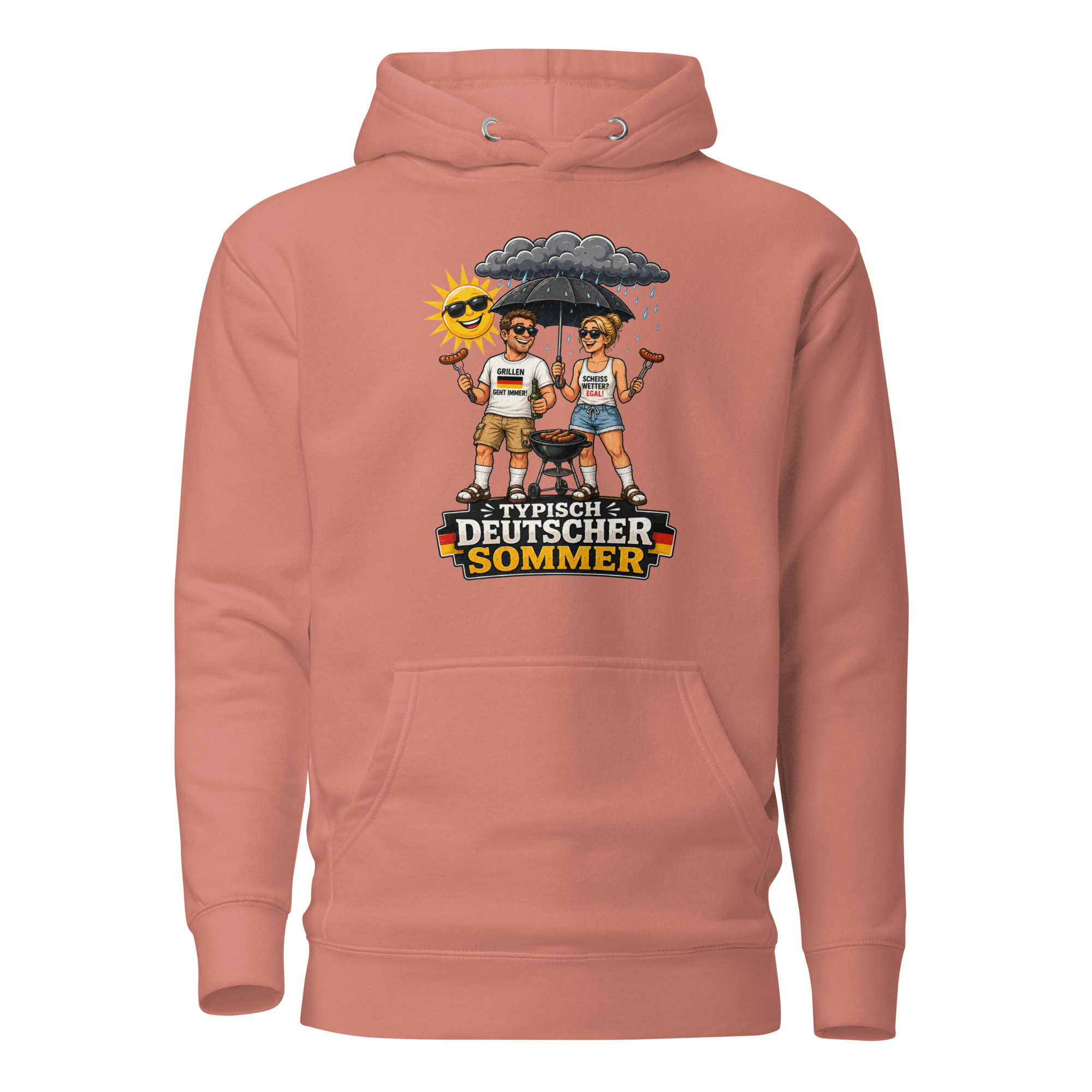 Typisch Deutscher Sommer Unisex-Kapuzenpullover – Hoodies – Klamottn™ Typisch Deutscher Sommer Unisex-Kapuzenpullover – Hoodies – Klamottn™