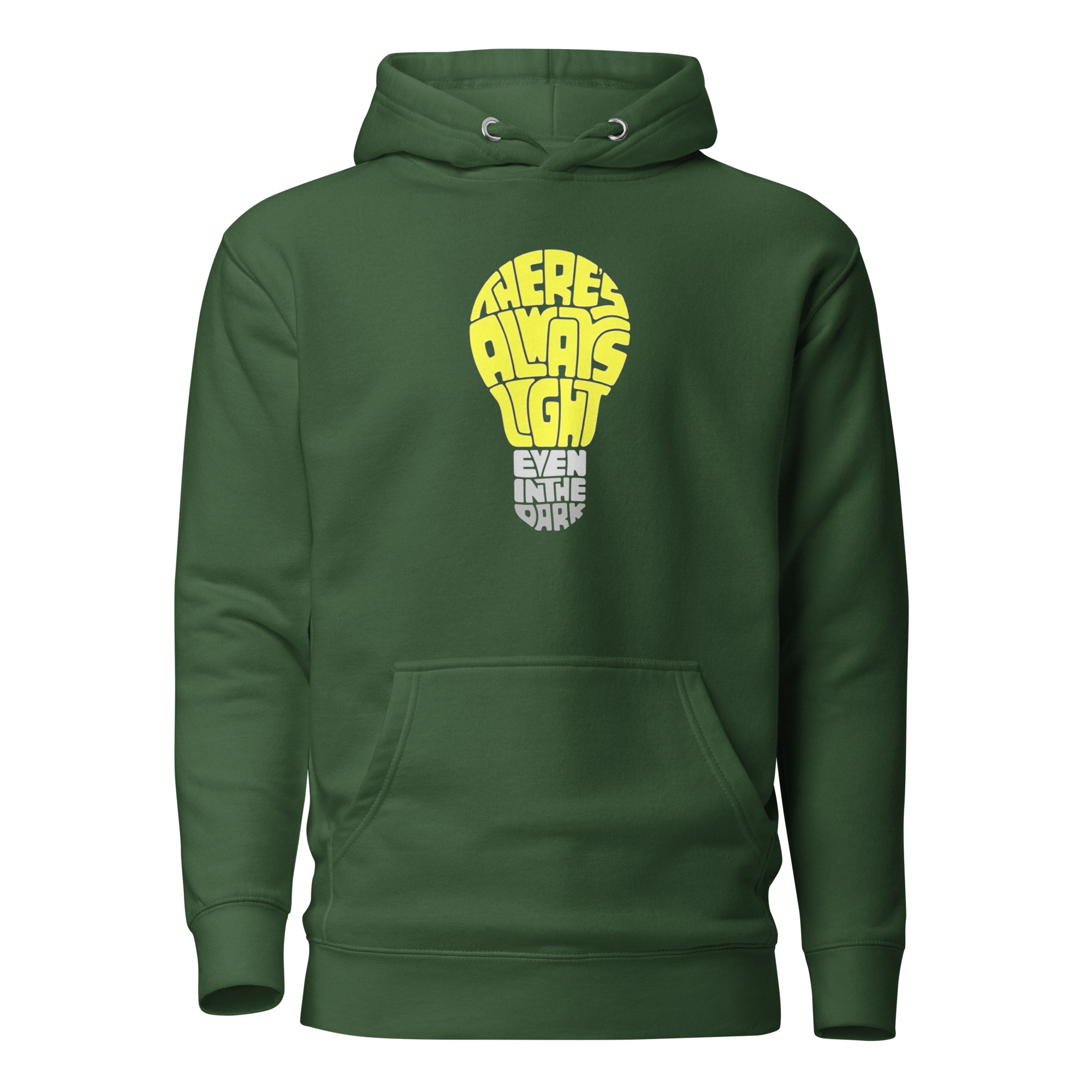 There's Always Light Even In The Dark Unisex-Kapuzenpullover – Hoodies – Klamottn™ There's Always Light Even In The Dark Unisex-Kapuzenpullover – Hoodies – Klamottn™