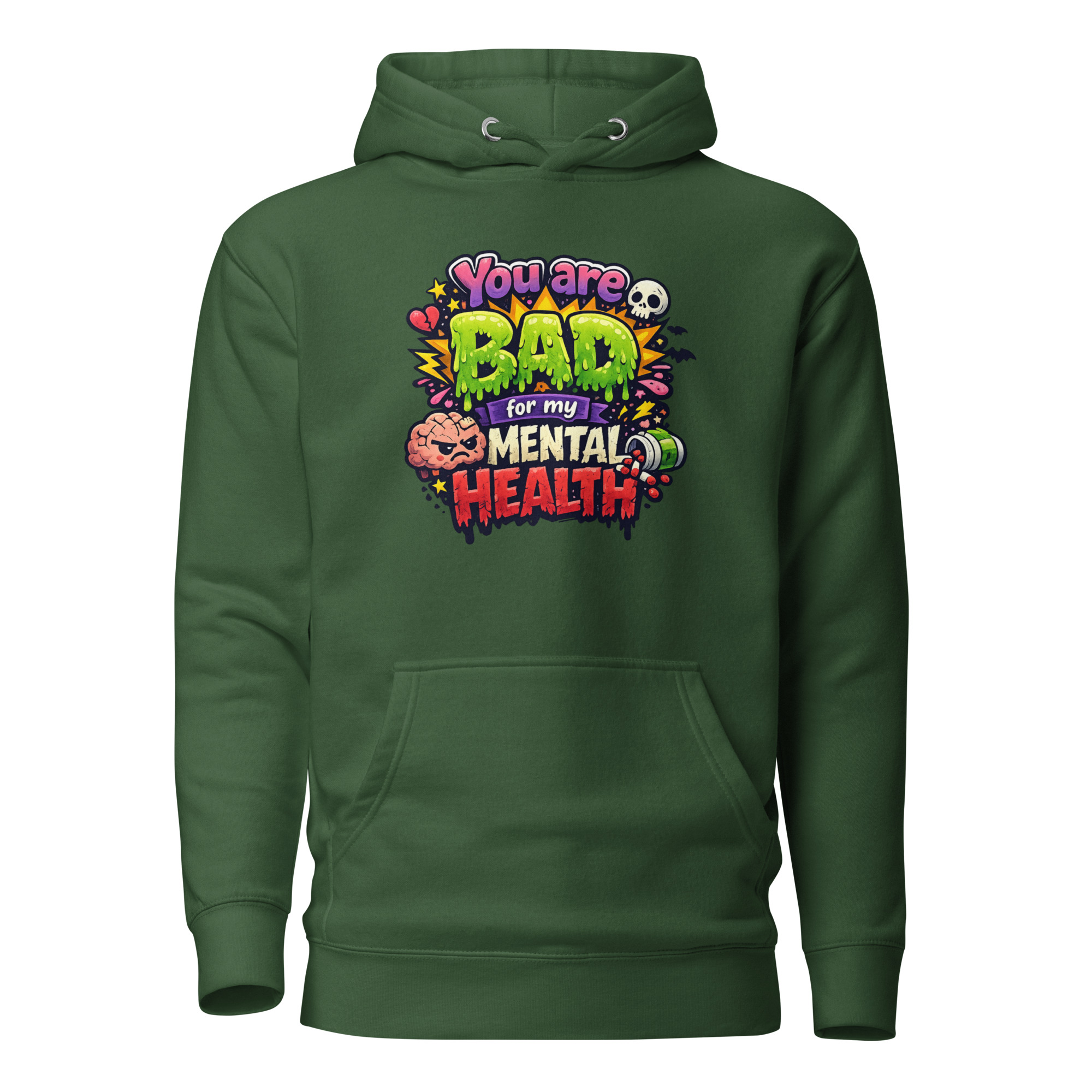 You are bad for my mental health Unisex-Kapuzenpullover – Hoodies – Klamottn™ You are bad for my mental health Unisex-Kapuzenpullover – Hoodies – Klamottn™