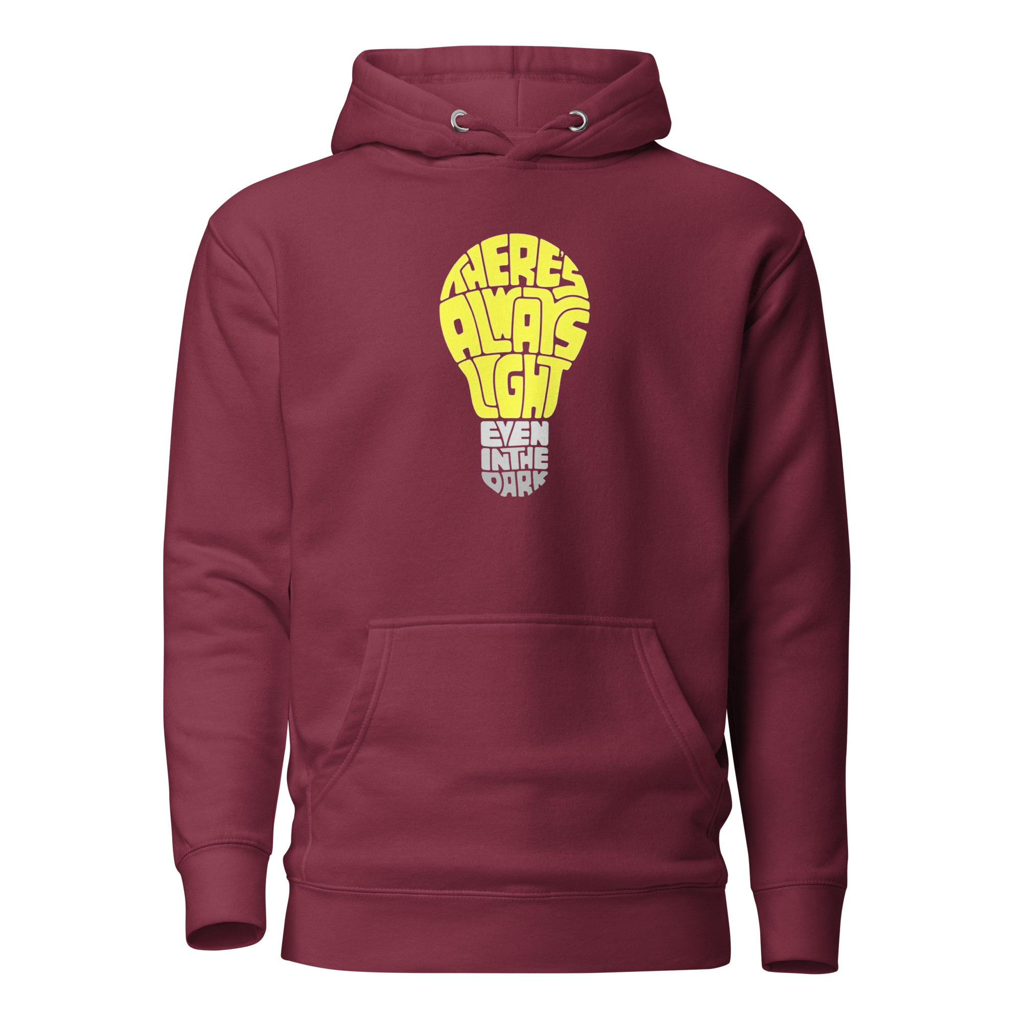 There's Always Light Even In The Dark Unisex-Kapuzenpullover – Hoodies – Klamottn™ There's Always Light Even In The Dark Unisex-Kapuzenpullover – Hoodies – Klamottn™