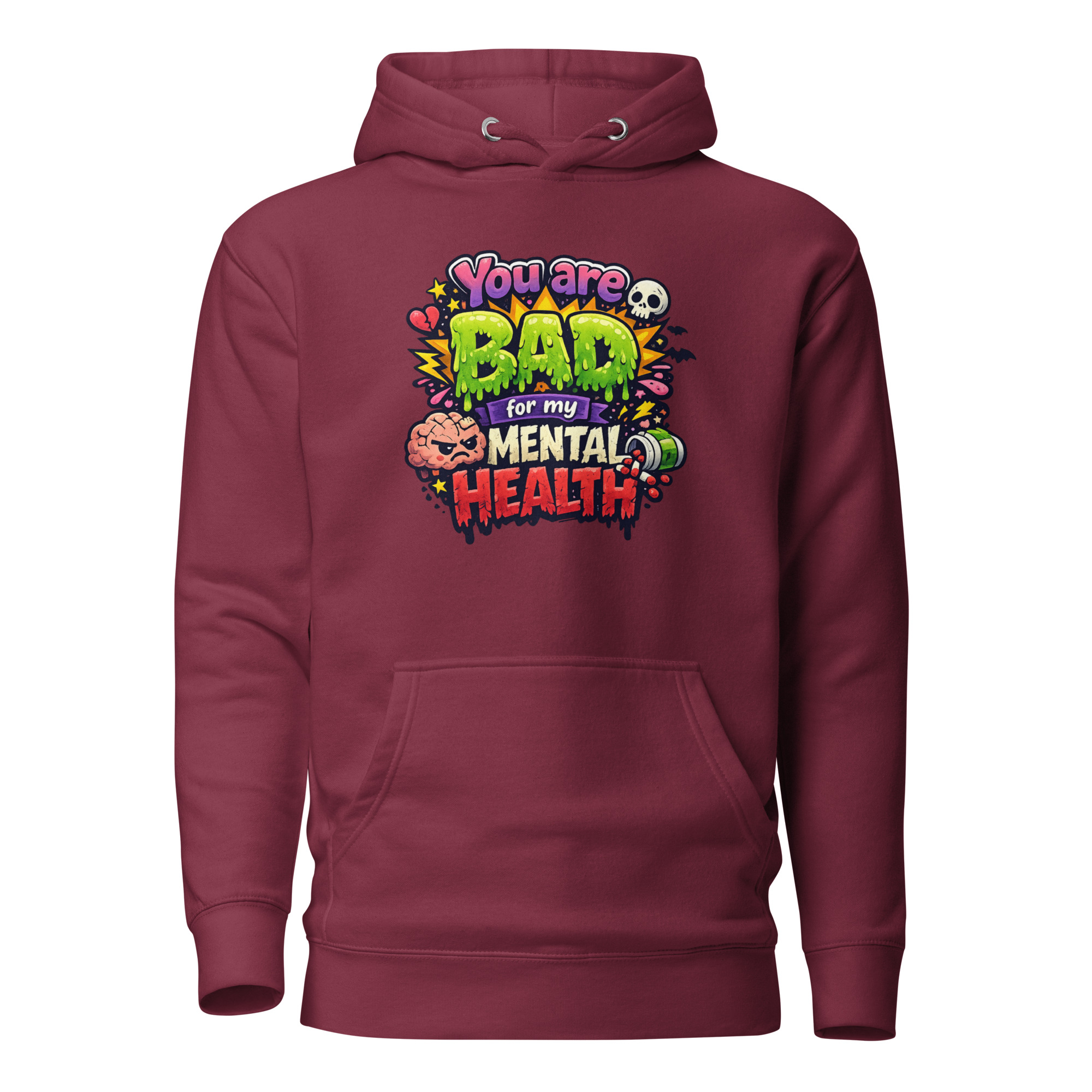 You are bad for my mental health Unisex-Kapuzenpullover – Hoodies – Klamottn™ You are bad for my mental health Unisex-Kapuzenpullover – Hoodies – Klamottn™