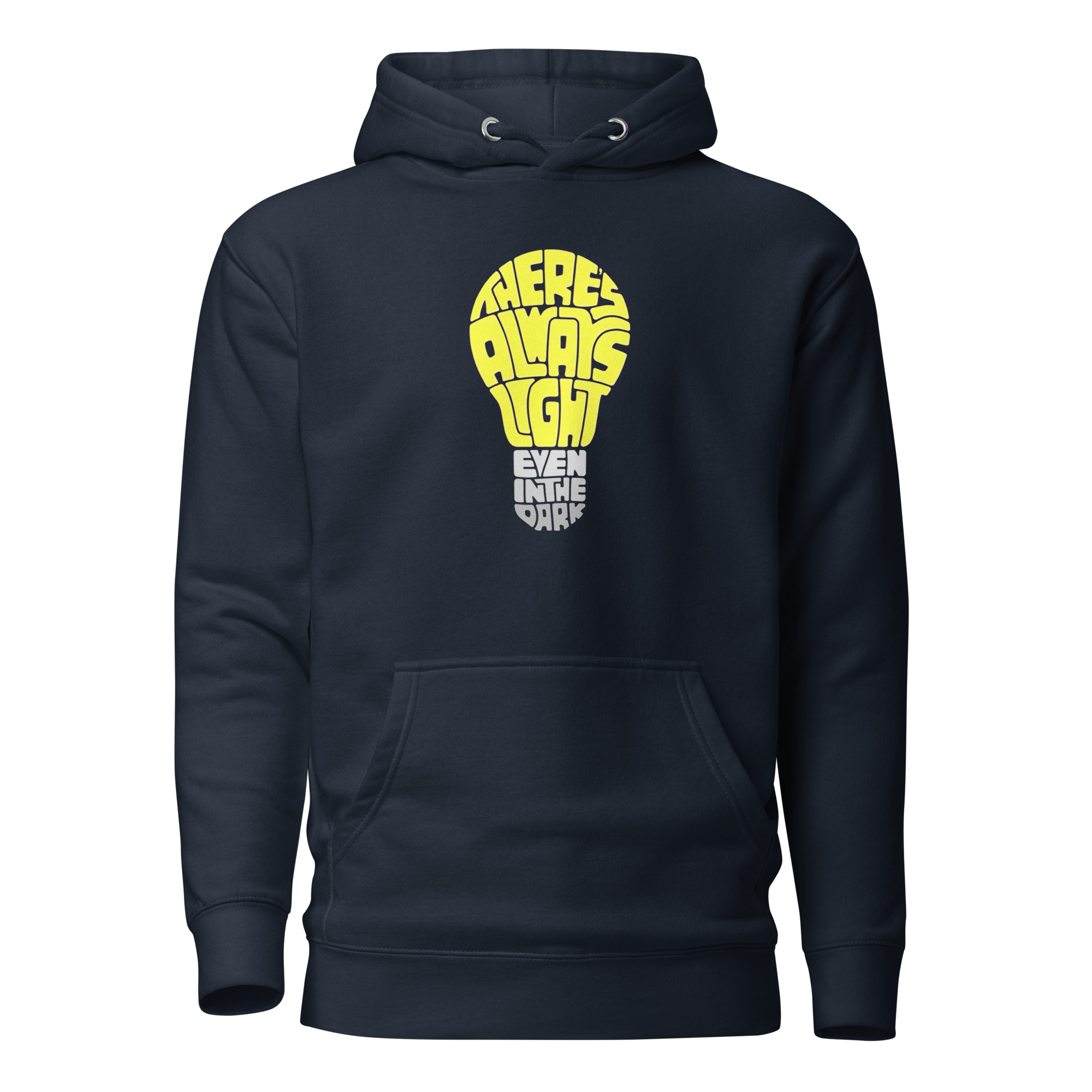 There's Always Light Even In The Dark Unisex-Kapuzenpullover – Hoodies – Klamottn™ There's Always Light Even In The Dark Unisex-Kapuzenpullover – Hoodies – Klamottn™