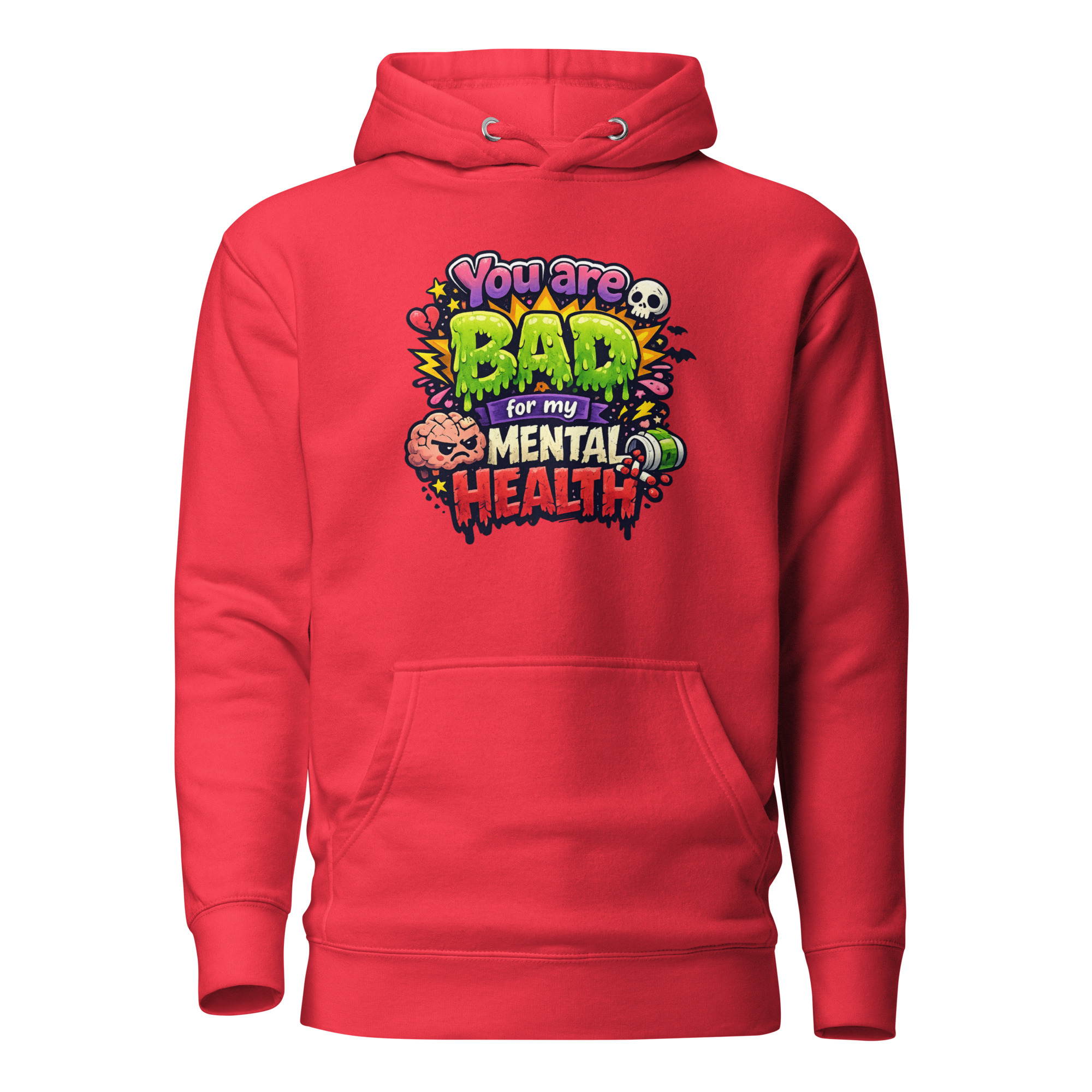 You are bad for my mental health Unisex-Kapuzenpullover – Hoodies – Klamottn™ You are bad for my mental health Unisex-Kapuzenpullover – Hoodies – Klamottn™