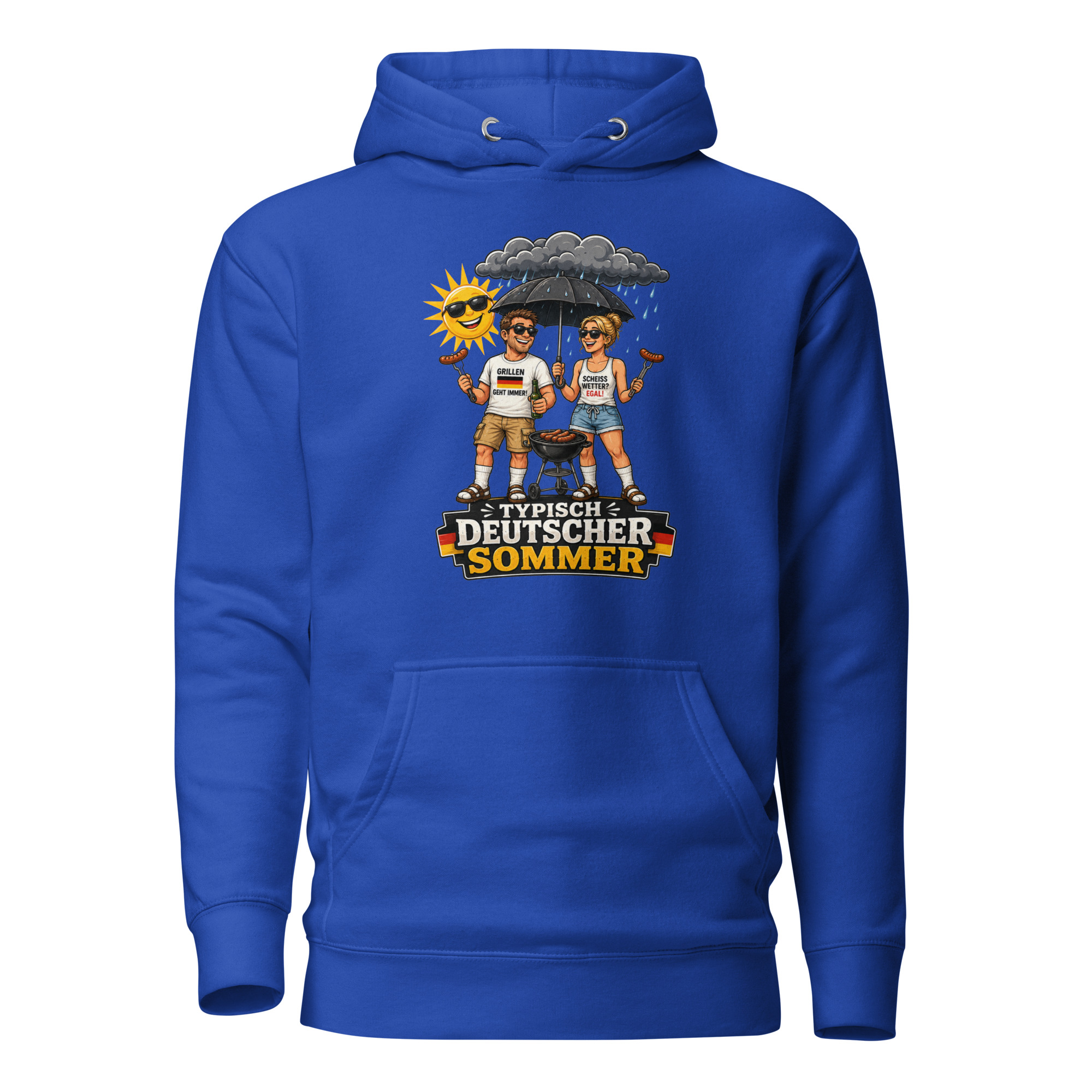 Typisch Deutscher Sommer Unisex-Kapuzenpullover – Hoodies – Klamottn™ Typisch Deutscher Sommer Unisex-Kapuzenpullover – Hoodies – Klamottn™