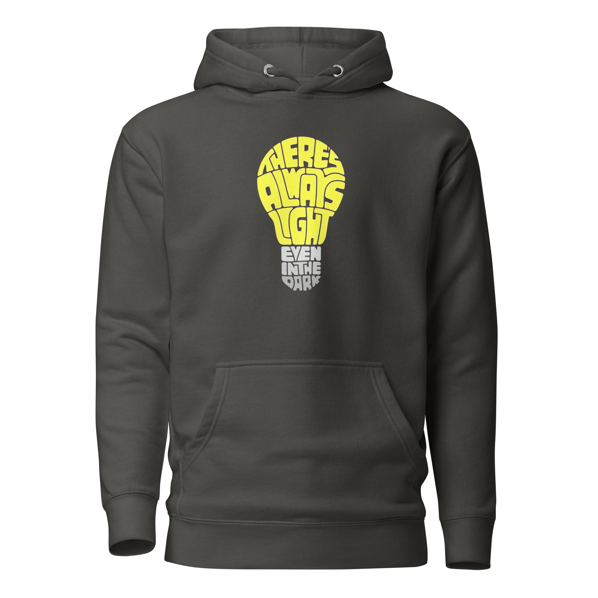 There's Always Light Even In The Dark Unisex-Kapuzenpullover – Hoodies – Klamottn™ There's Always Light Even In The Dark Unisex-Kapuzenpullover – Hoodies – Klamottn™
