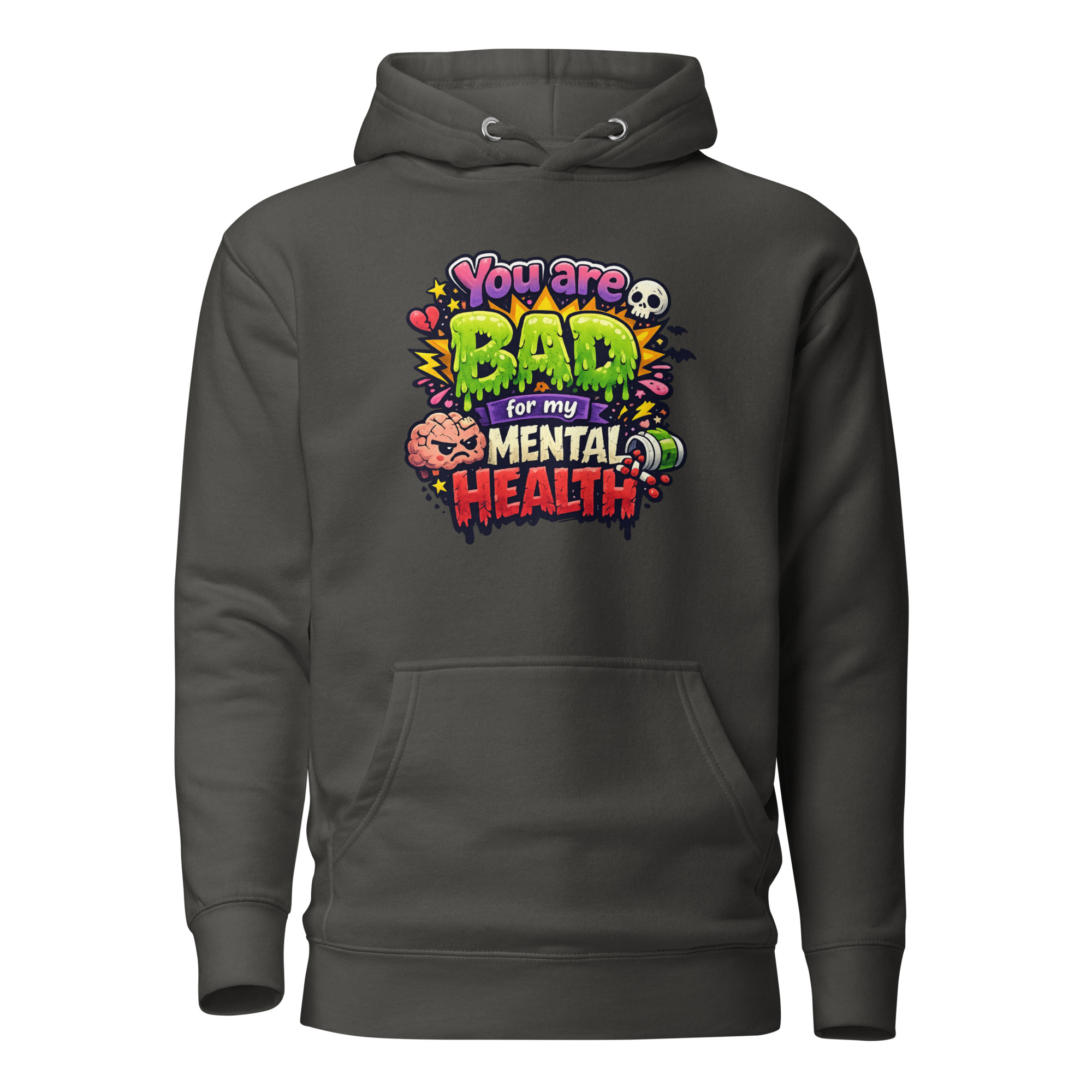 You are bad for my mental health Unisex-Kapuzenpullover – Hoodies – Klamottn™ You are bad for my mental health Unisex-Kapuzenpullover – Hoodies – Klamottn™