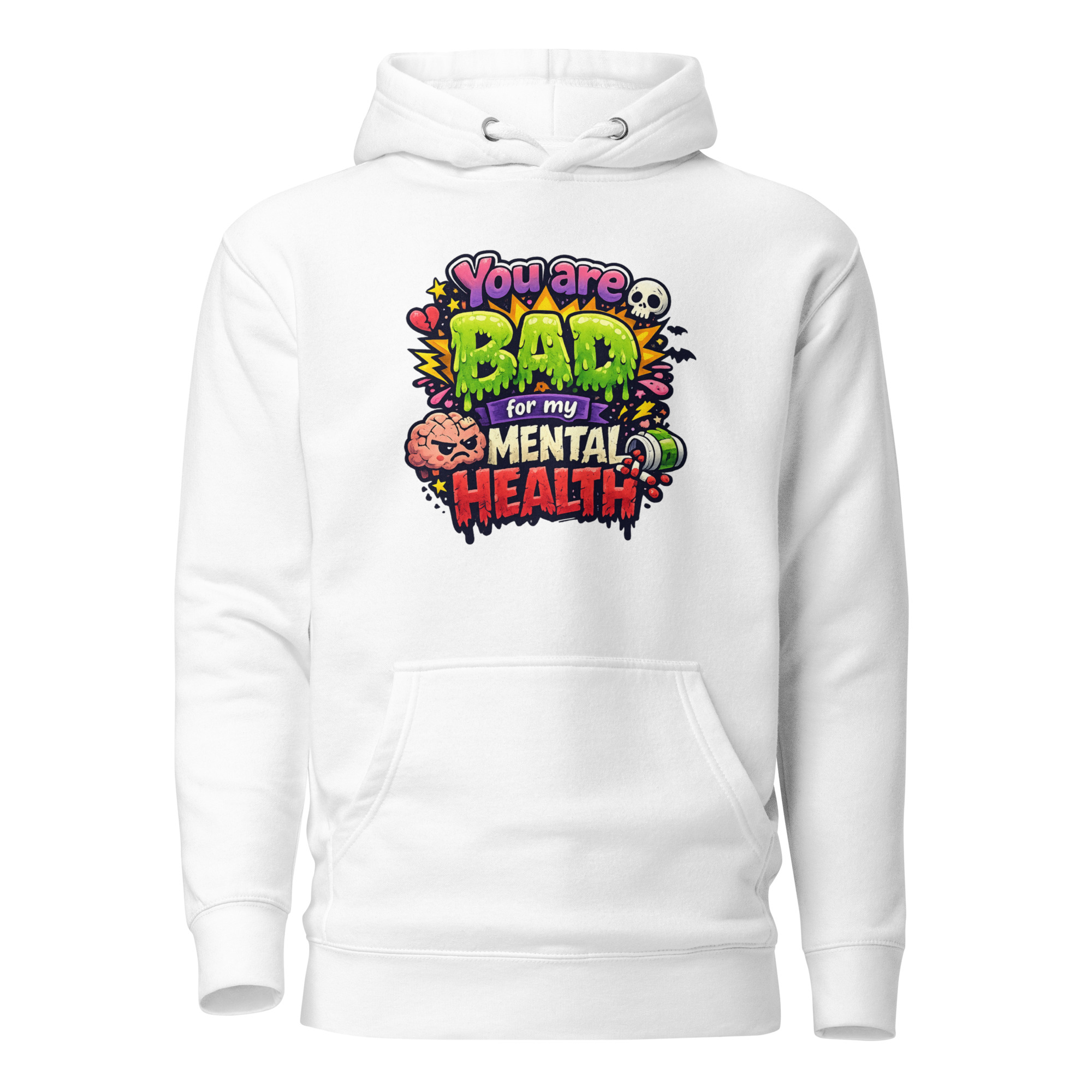 You are bad for my mental health Unisex-Kapuzenpullover – Hoodies – Klamottn™ You are bad for my mental health Unisex-Kapuzenpullover – Hoodies – Klamottn™