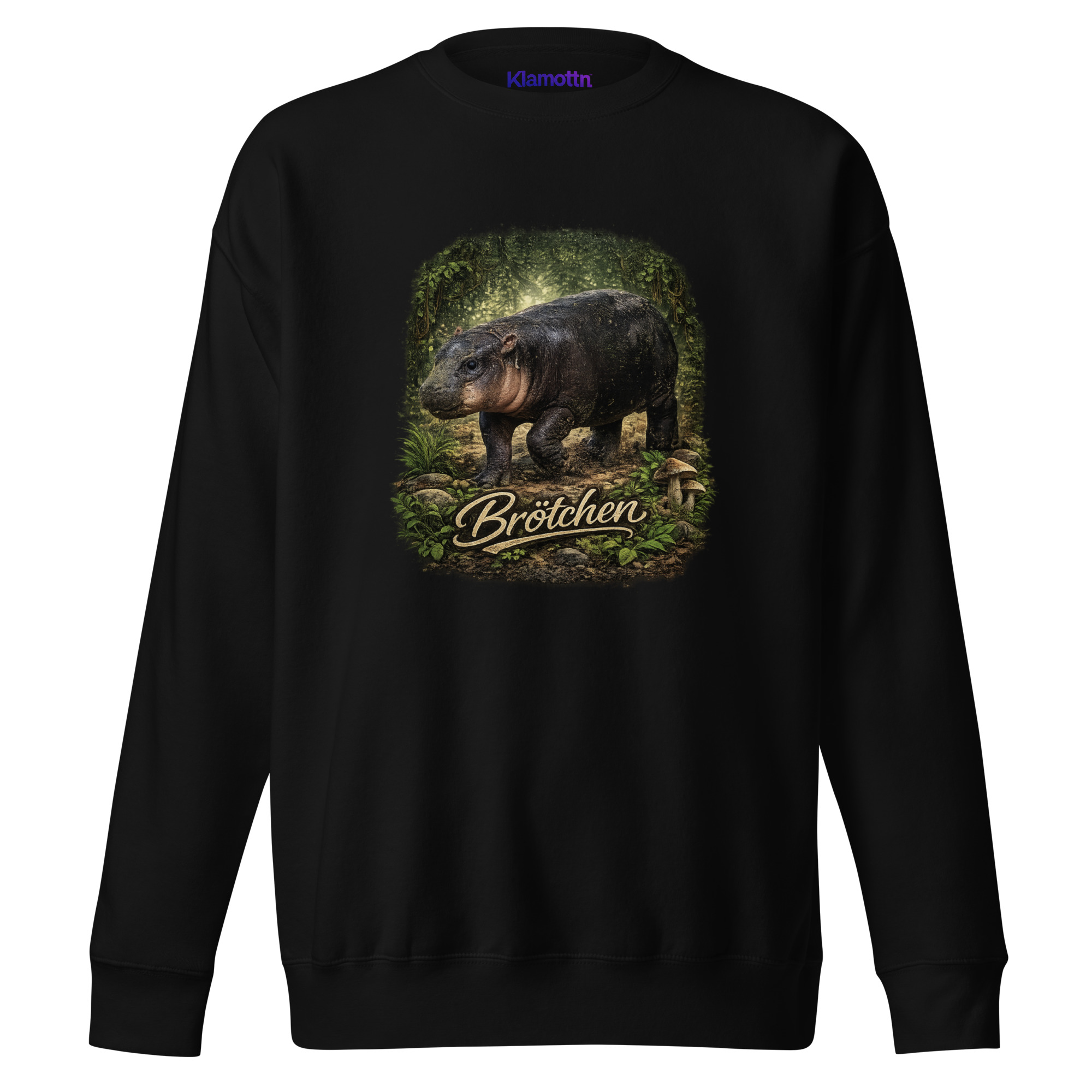 Brötchen Zwergflusspferd Unisex-Premium-Pullover – Sweatshirts – Klamottn™ Brötchen Zwergflusspferd Unisex-Premium-Pullover – Sweatshirts – Klamottn™