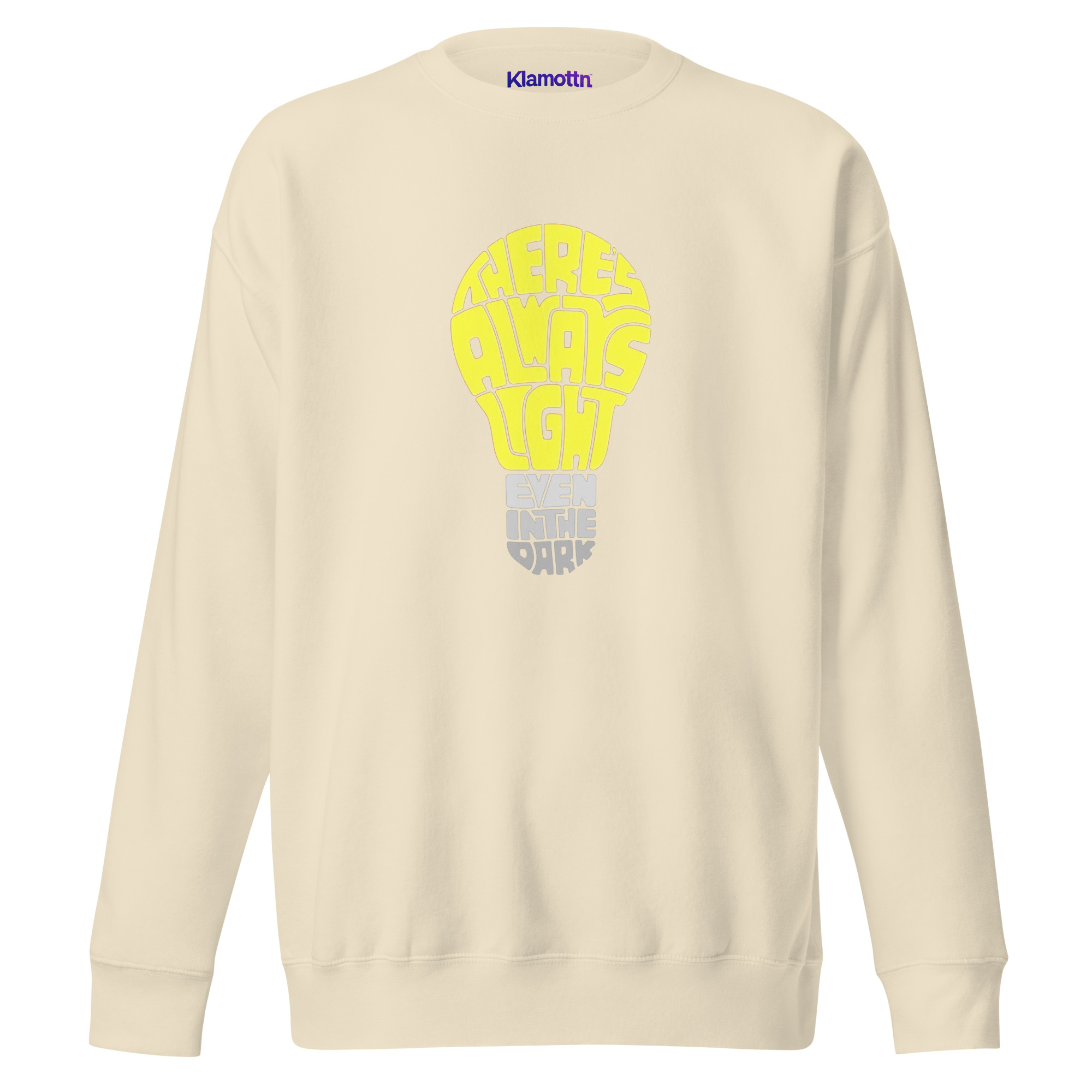 There's Always Light Even In The Dark Unisex-Premium-Pullover – Sweatshirts – Klamottn™ There's Always Light Even In The Dark Unisex-Premium-Pullover – Sweatshirts – Klamottn™