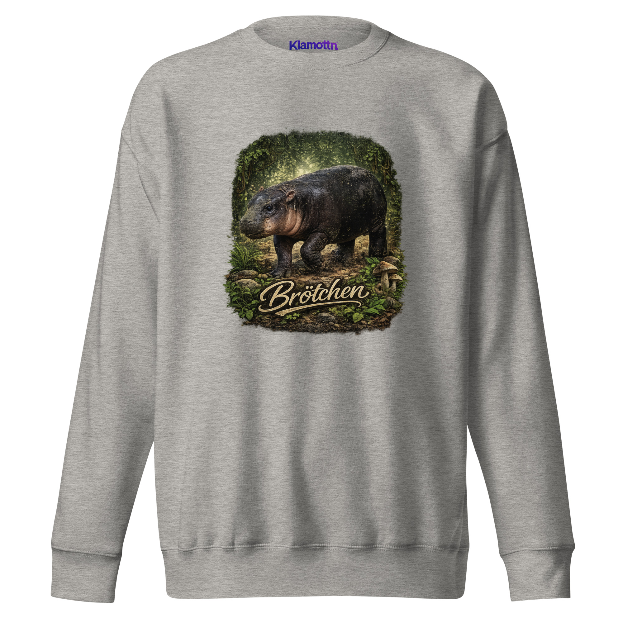 Brötchen Zwergflusspferd Unisex-Premium-Pullover – Sweatshirts – Klamottn™ Brötchen Zwergflusspferd Unisex-Premium-Pullover – Sweatshirts – Klamottn™