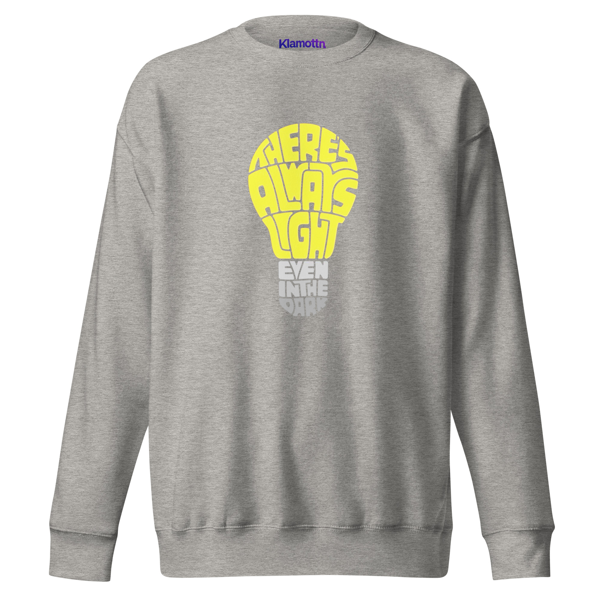 There's Always Light Even In The Dark Unisex-Premium-Pullover – Sweatshirts – Klamottn™ There's Always Light Even In The Dark Unisex-Premium-Pullover – Sweatshirts – Klamottn™