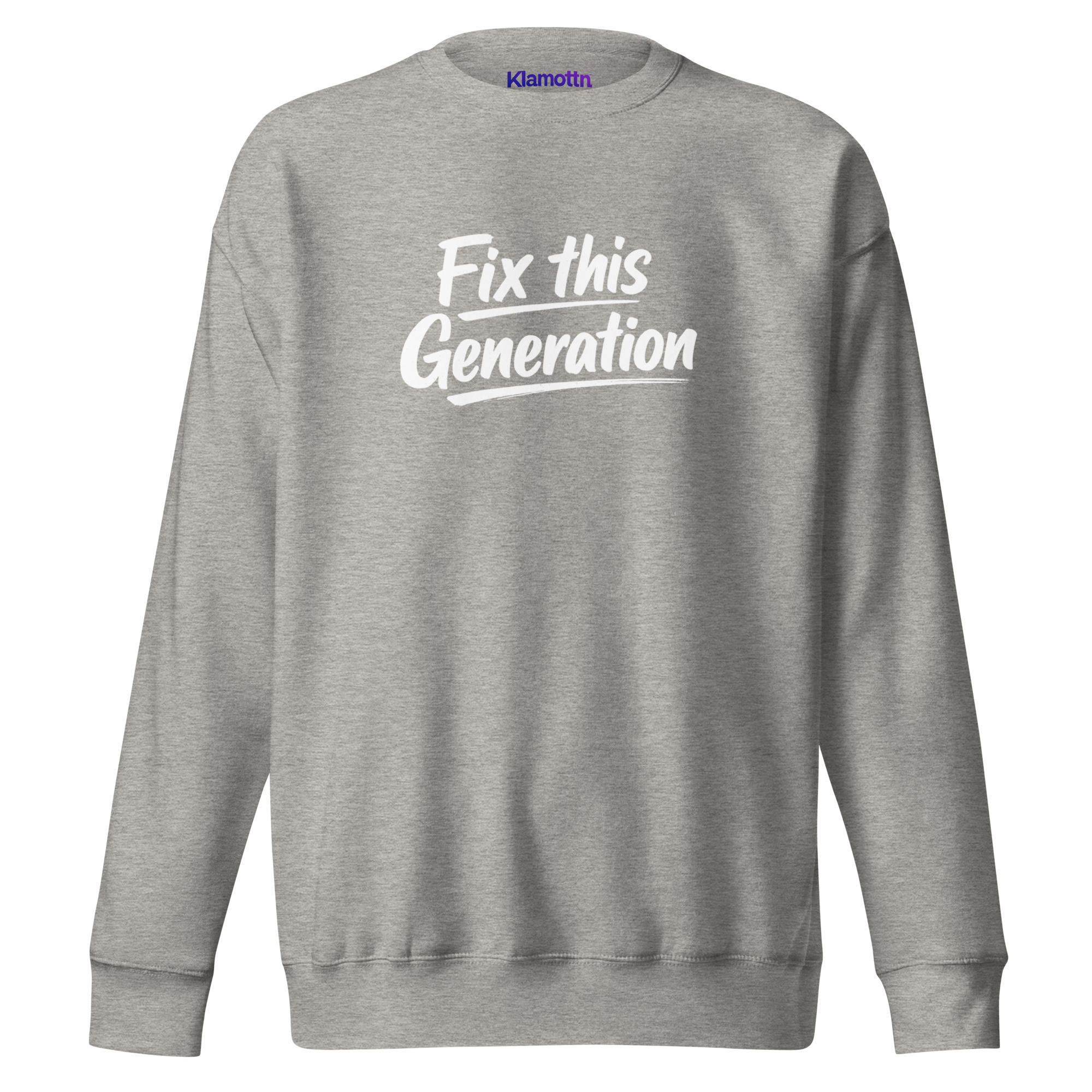 Fix This Generation Unisex-Premium-Pullover – Sweatshirts – Klamottn™ Fix This Generation Unisex-Premium-Pullover – Sweatshirts – Klamottn™