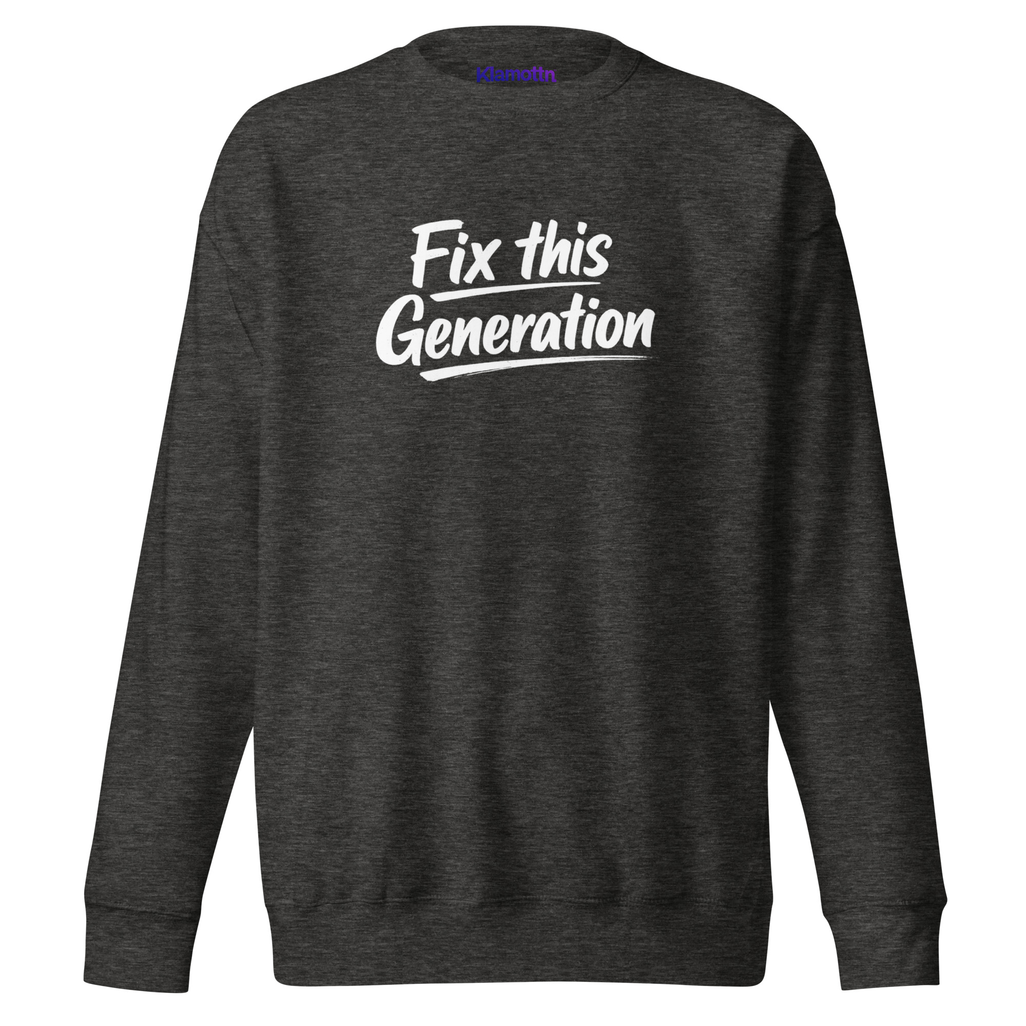 Fix This Generation Unisex-Premium-Pullover – Sweatshirts – Klamottn™ Fix This Generation Unisex-Premium-Pullover – Sweatshirts – Klamottn™