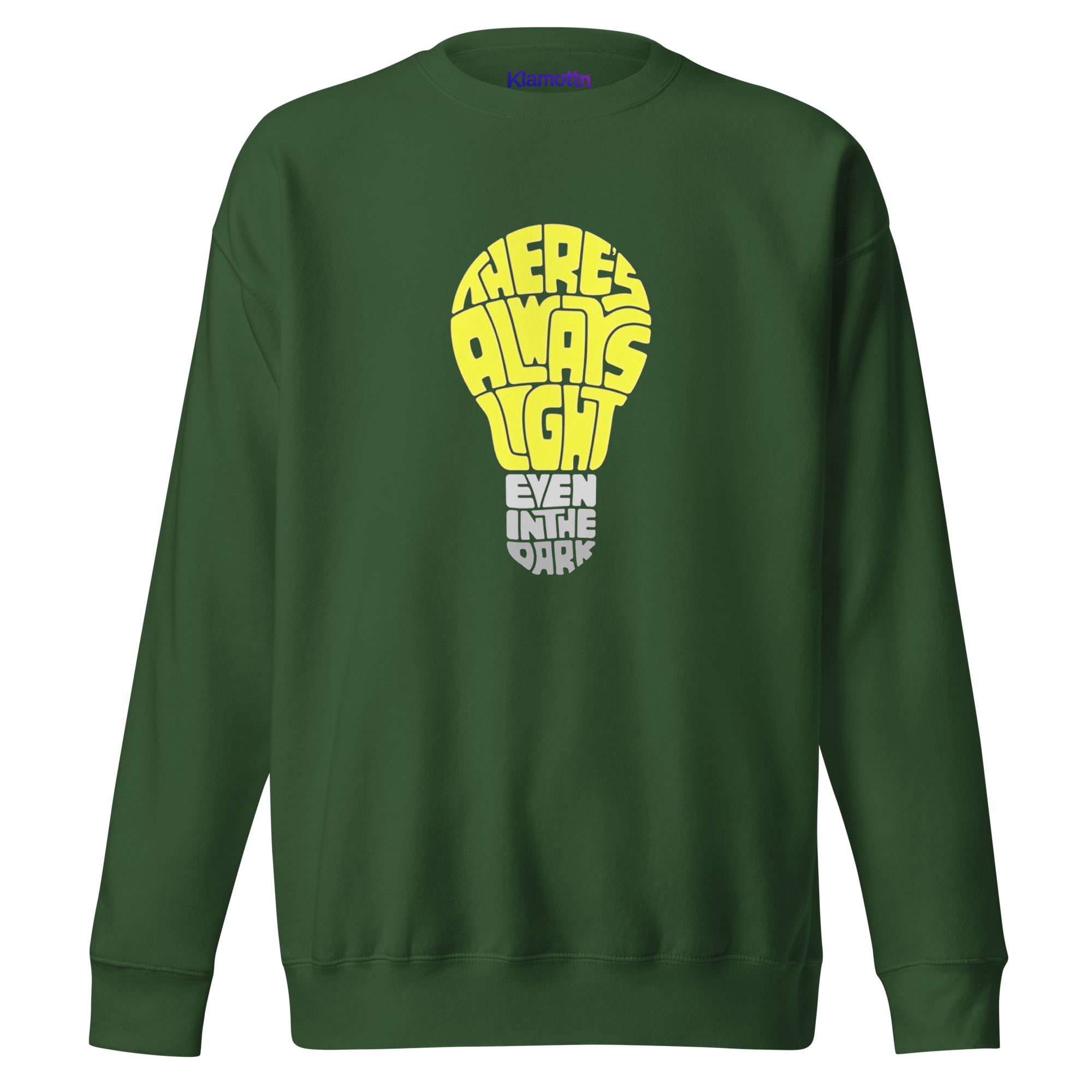 There's Always Light Even In The Dark Unisex-Premium-Pullover – Sweatshirts – Klamottn™ There's Always Light Even In The Dark Unisex-Premium-Pullover – Sweatshirts – Klamottn™