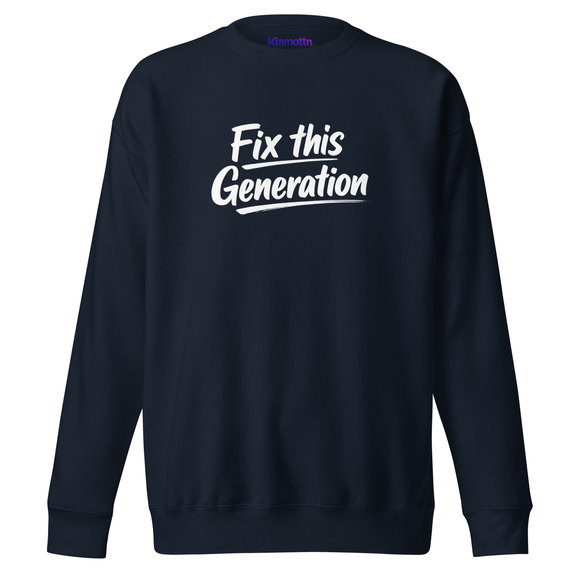 Fix This Generation Unisex-Premium-Pullover – Sweatshirts – Klamottn™ Fix This Generation Unisex-Premium-Pullover – Sweatshirts – Klamottn™