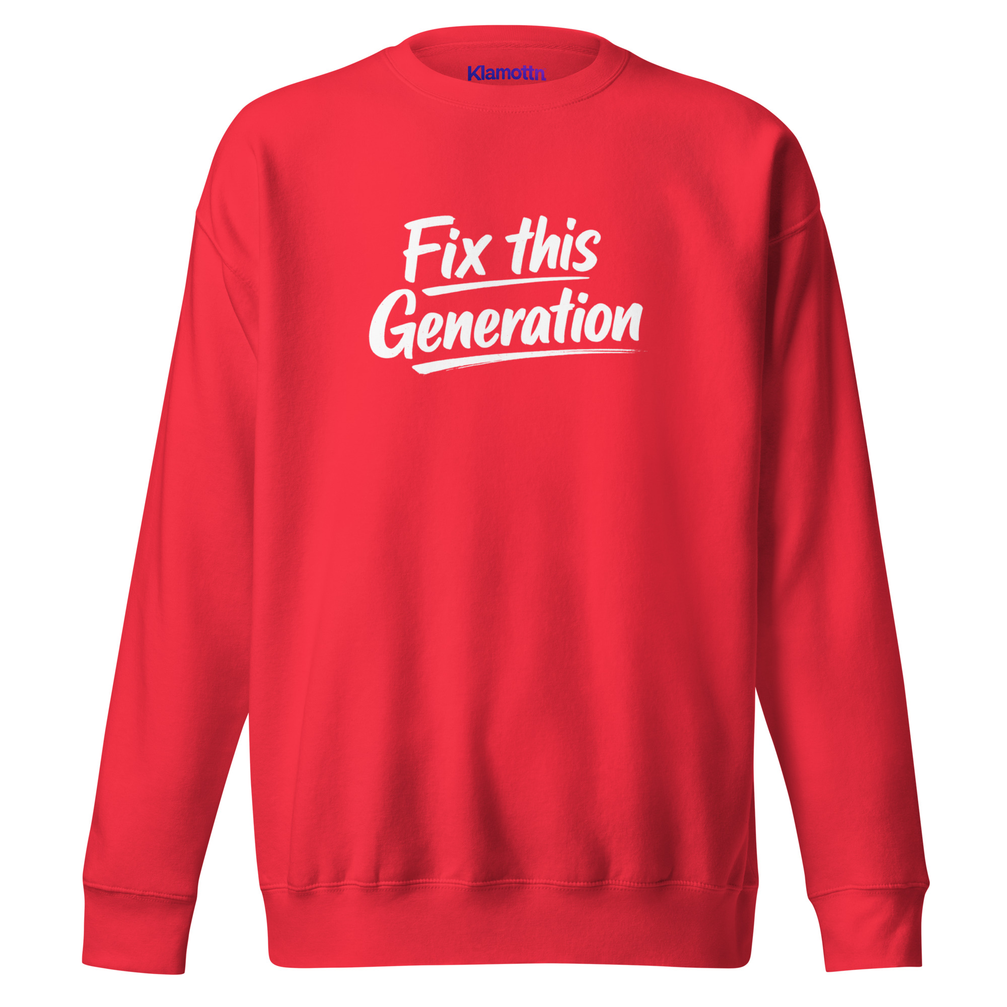 Fix This Generation Unisex-Premium-Pullover – Sweatshirts – Klamottn™ Fix This Generation Unisex-Premium-Pullover – Sweatshirts – Klamottn™