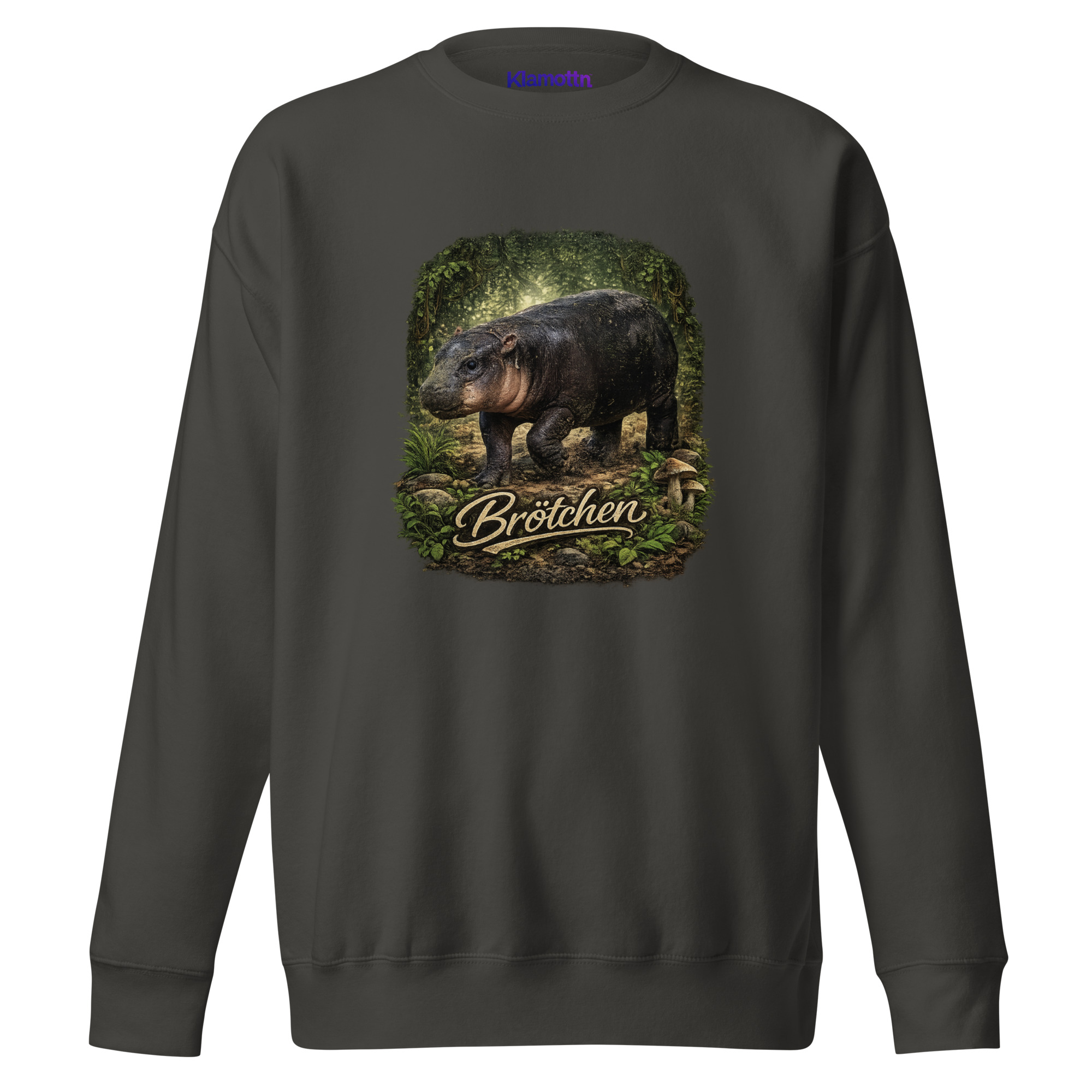 Brötchen Zwergflusspferd Unisex-Premium-Pullover – Sweatshirts – Klamottn™ Brötchen Zwergflusspferd Unisex-Premium-Pullover – Sweatshirts – Klamottn™