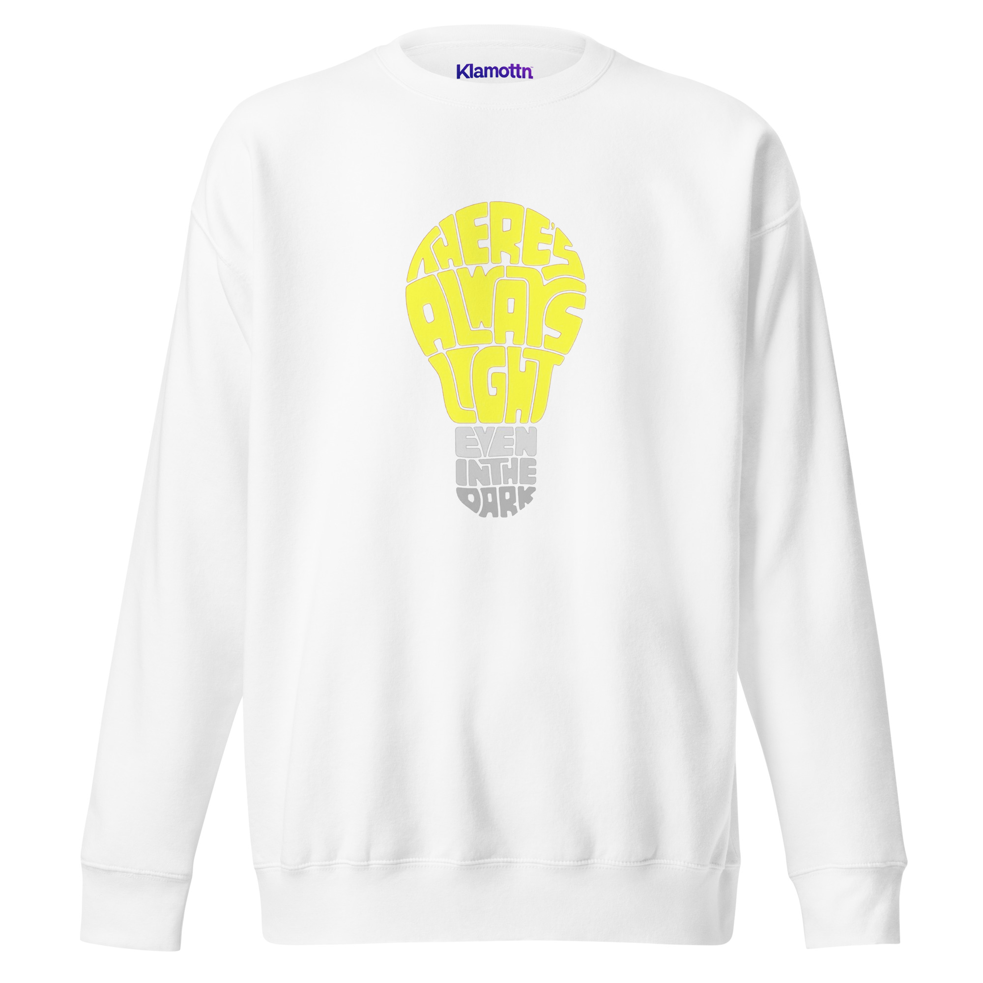 There's Always Light Even In The Dark Unisex-Premium-Pullover – Sweatshirts – Klamottn™ There's Always Light Even In The Dark Unisex-Premium-Pullover – Sweatshirts – Klamottn™