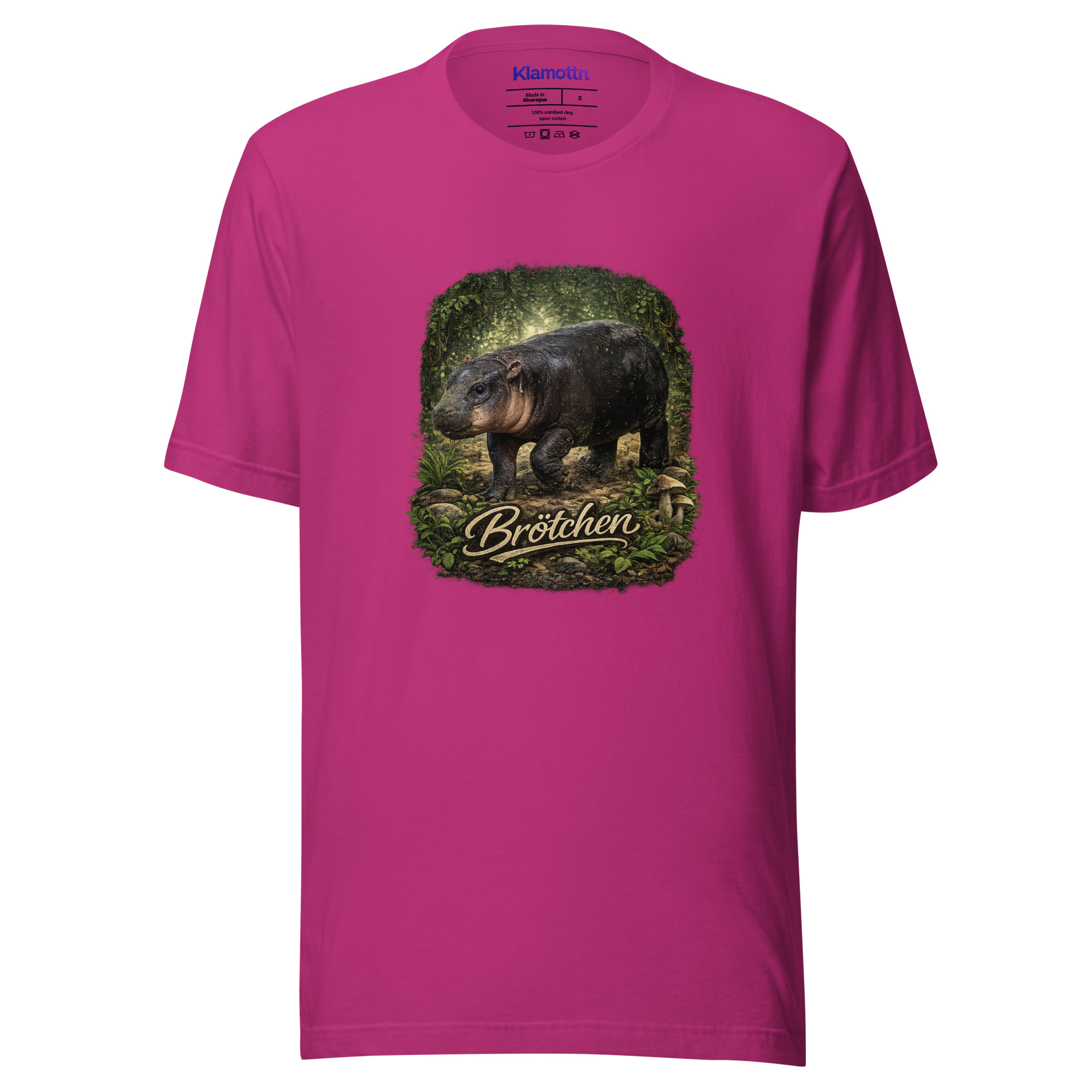 Brötchen Zwergflusspferd Unisex-T-Shirt – T-Shirts – Klamottn™ Brötchen Zwergflusspferd Unisex-T-Shirt – T-Shirts – Klamottn™