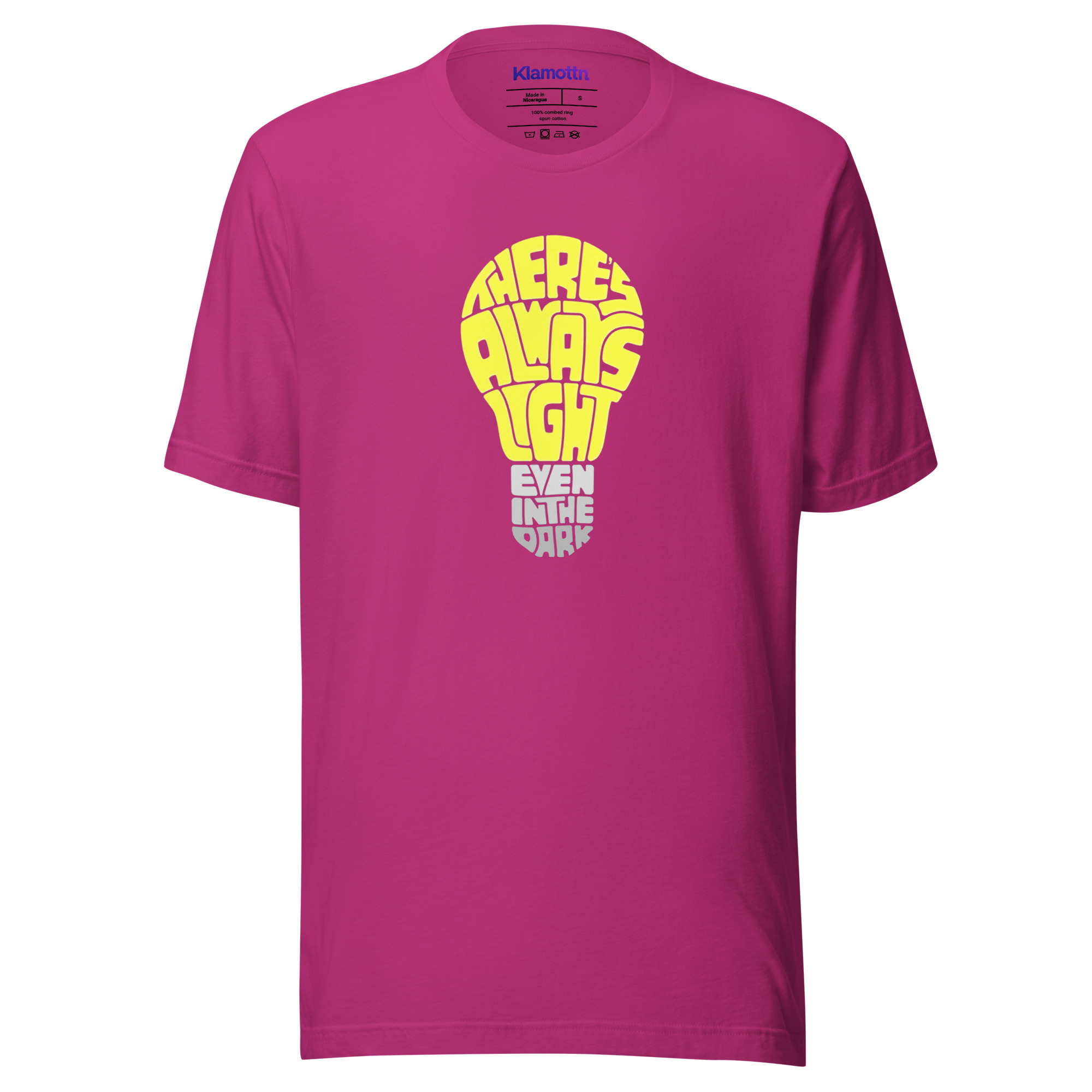There’s Always Light Even In The Dark Unisex-T-Shirt – T-Shirts – Klamottn™ There’s Always Light Even In The Dark Unisex-T-Shirt – T-Shirts – Klamottn™