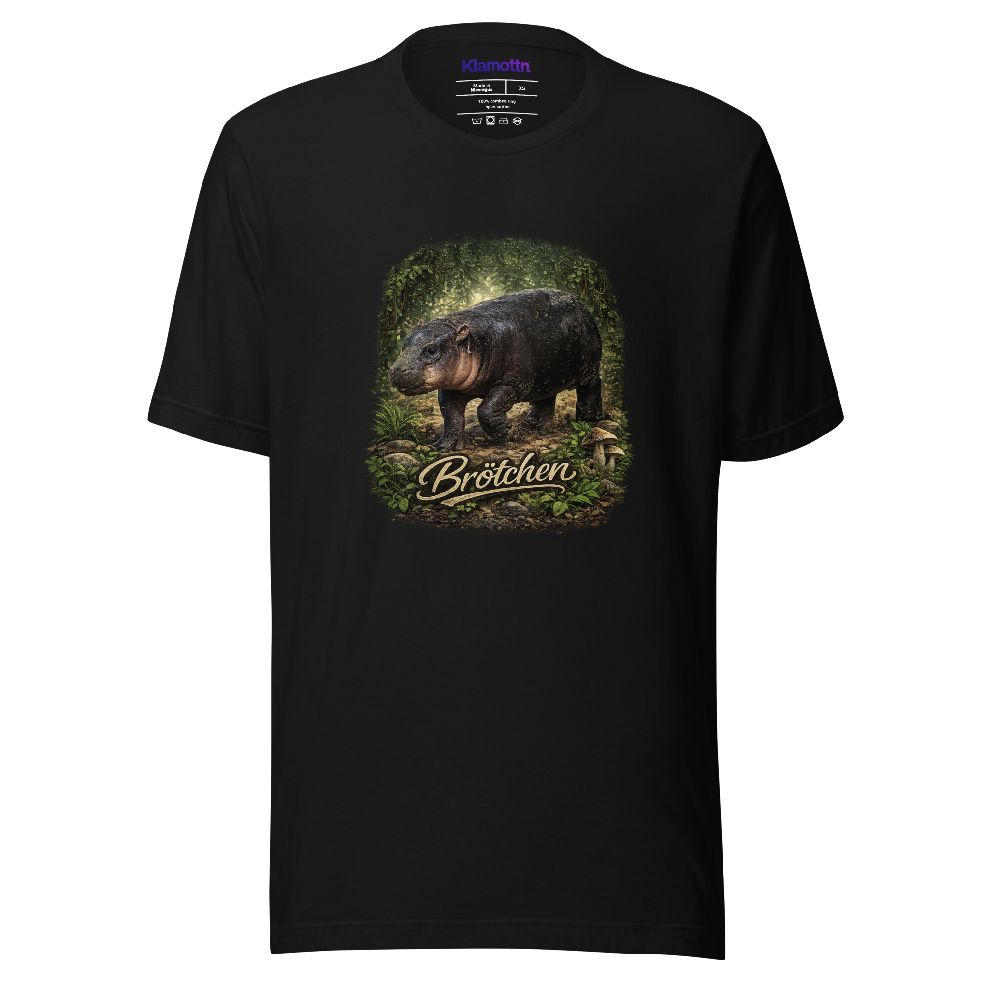 Brötchen Zwergflusspferd Unisex-T-Shirt – T-Shirts – Klamottn™ Brötchen Zwergflusspferd Unisex-T-Shirt – T-Shirts – Klamottn™