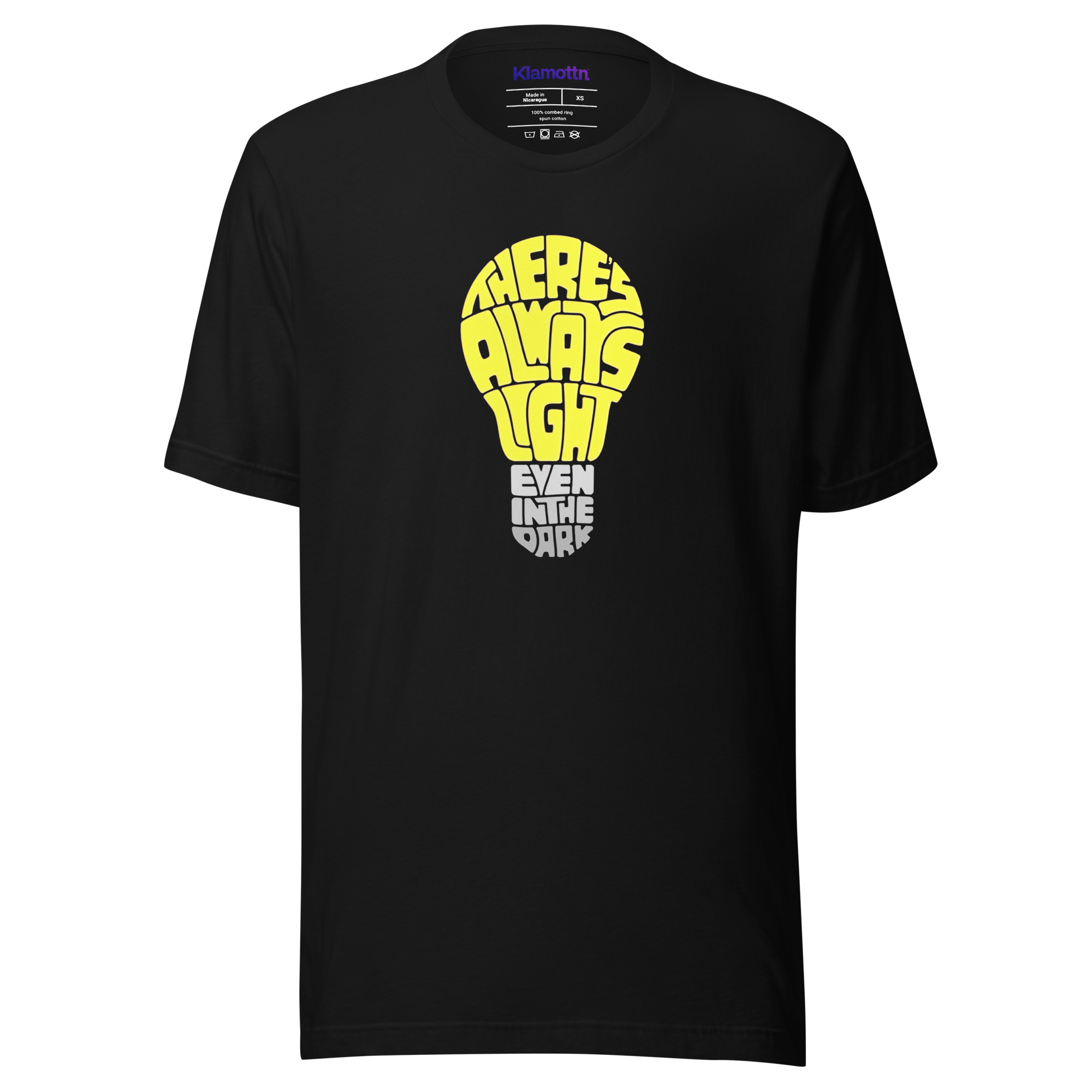 There’s Always Light Even In The Dark Unisex-T-Shirt – T-Shirts – Klamottn™ There’s Always Light Even In The Dark Unisex-T-Shirt – T-Shirts – Klamottn™