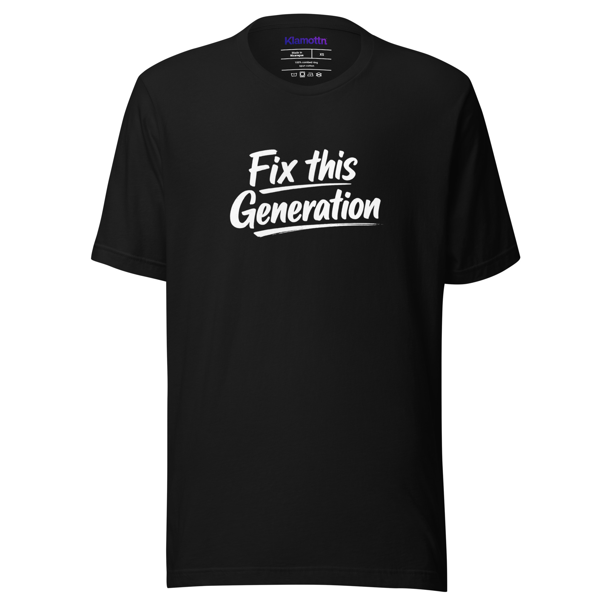 Fix This Generation Unisex-T-Shirt – T-Shirts – Klamottn™ Fix This Generation Unisex-T-Shirt – T-Shirts – Klamottn™