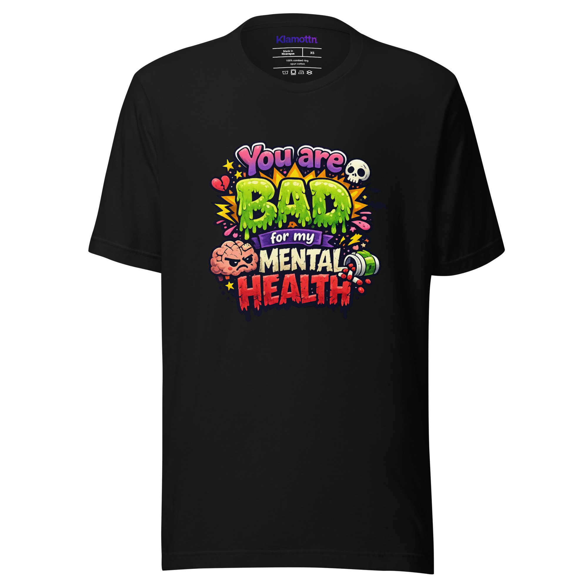 You are bad for my mental health Unisex-T-Shirt – T-Shirts – Klamottn™ You are bad for my mental health Unisex-T-Shirt – T-Shirts – Klamottn™