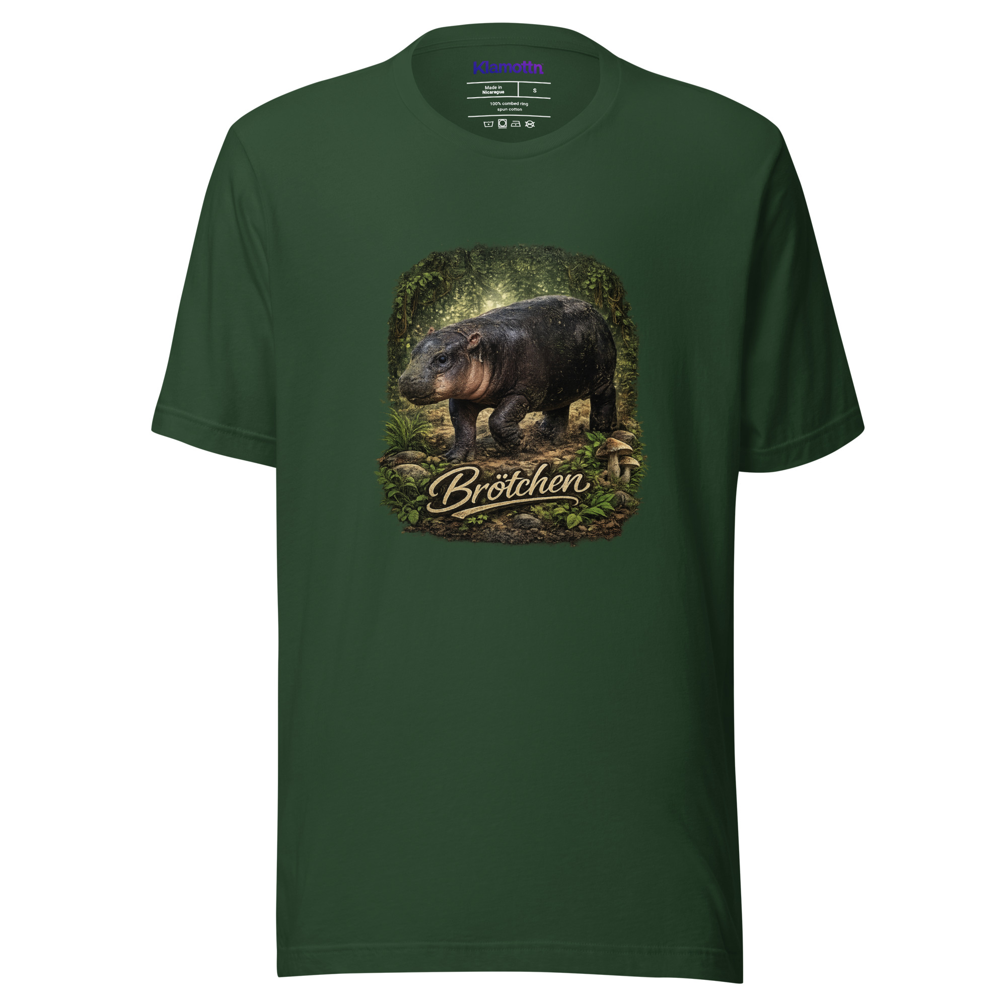 Brötchen Zwergflusspferd Unisex-T-Shirt – T-Shirts – Klamottn™ Brötchen Zwergflusspferd Unisex-T-Shirt – T-Shirts – Klamottn™