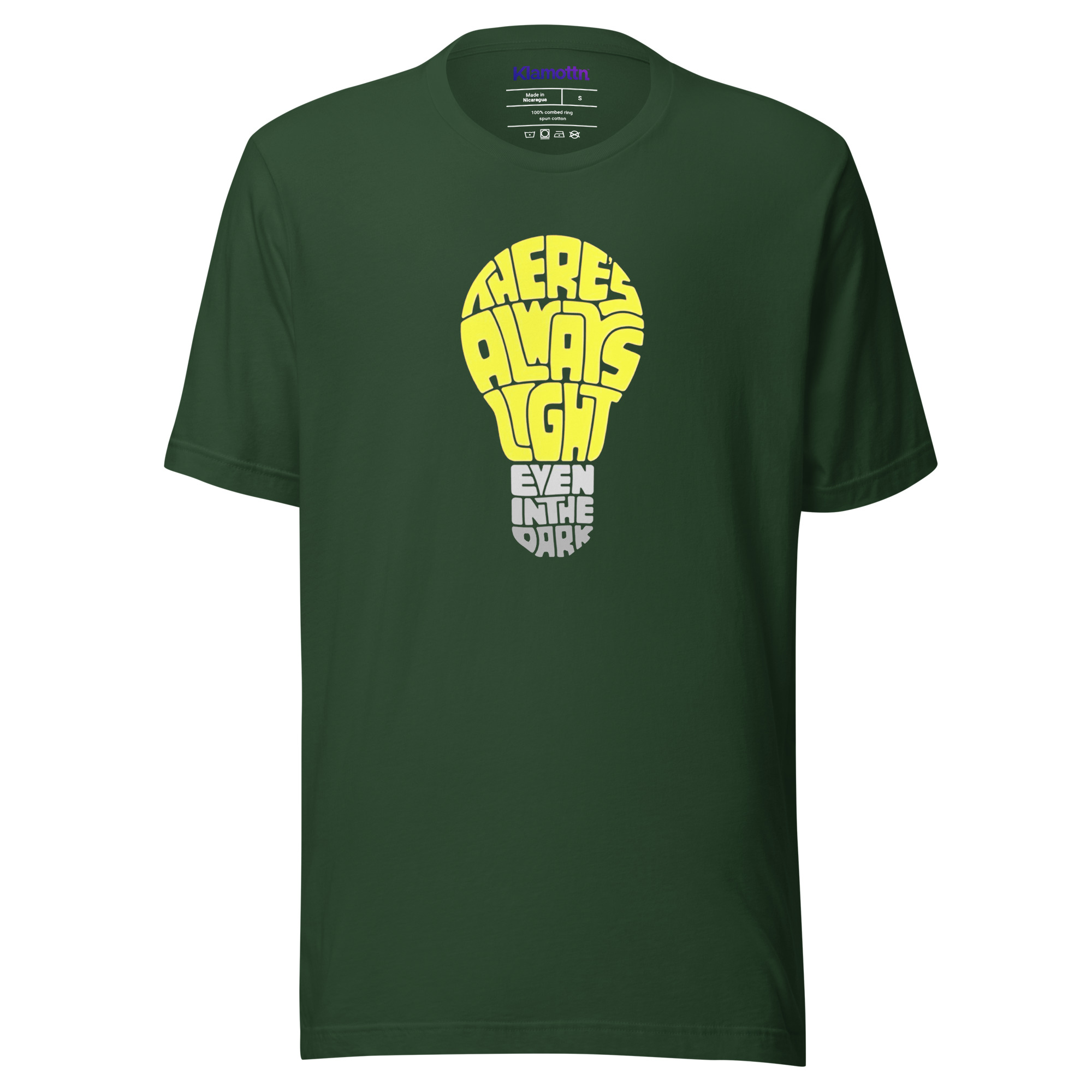 There’s Always Light Even In The Dark Unisex-T-Shirt – T-Shirts – Klamottn™ There’s Always Light Even In The Dark Unisex-T-Shirt – T-Shirts – Klamottn™