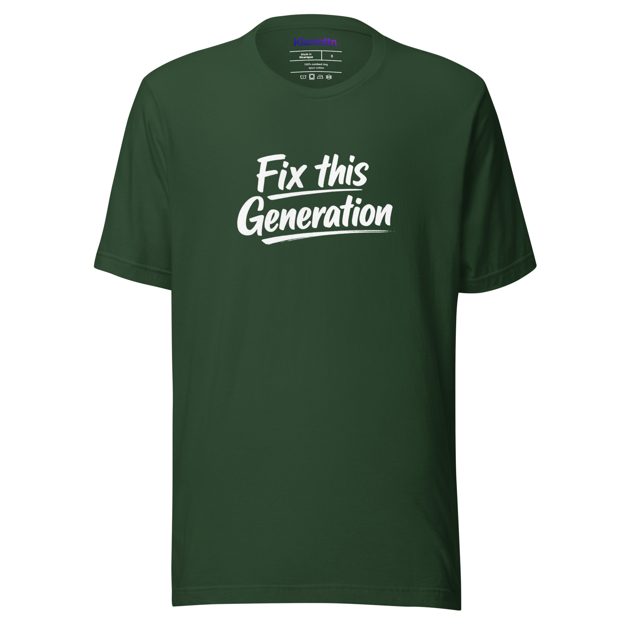 Fix This Generation Unisex-T-Shirt – T-Shirts – Klamottn™ Fix This Generation Unisex-T-Shirt – T-Shirts – Klamottn™